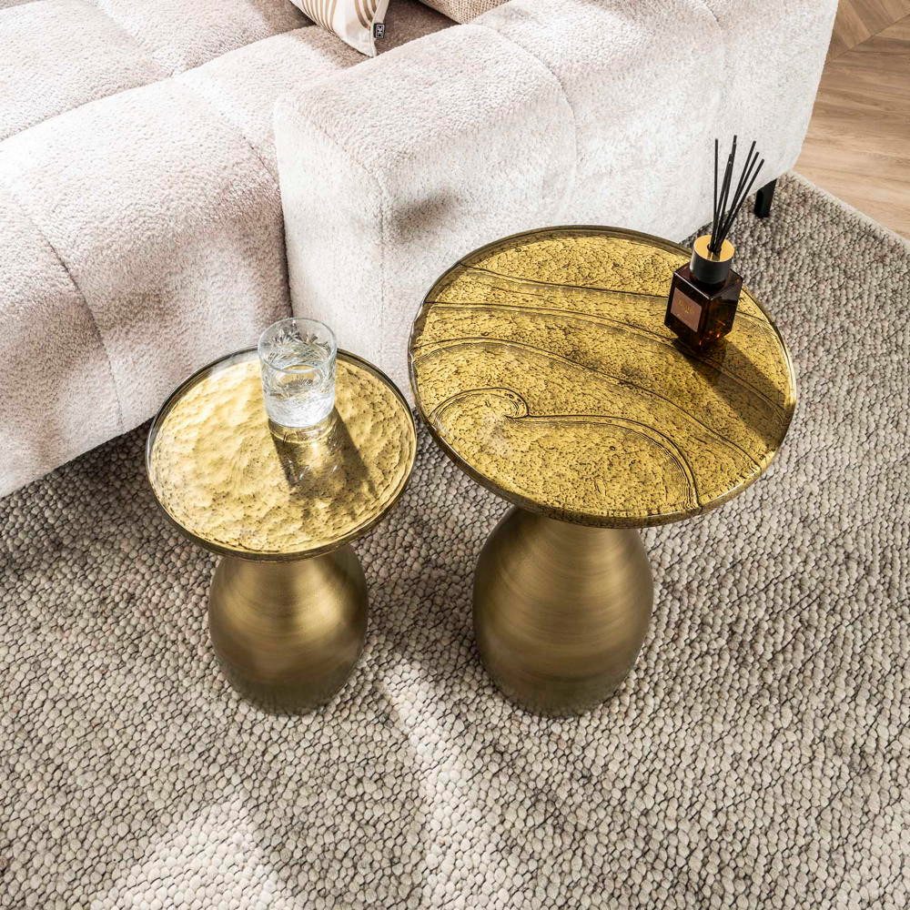 RINGO-Living Couchtisch RINGO-Living Beistelltisch Kahiau aus Glas