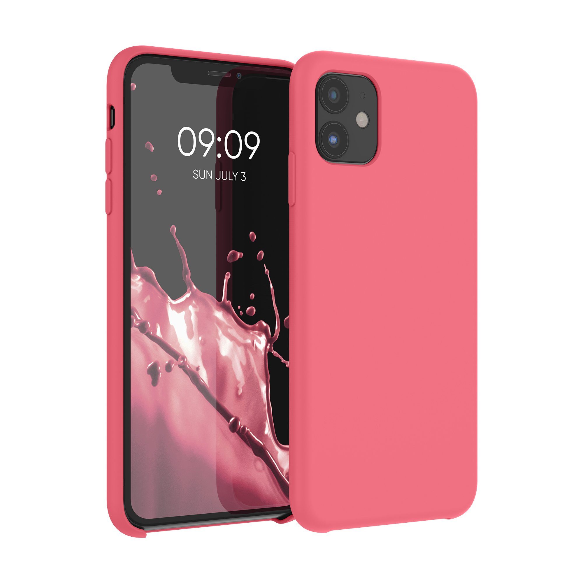 kwmobile Handyhülle Hülle für Apple iPhone 11, Hülle Silikon gummiert - Handyhülle - Handy Case Cover