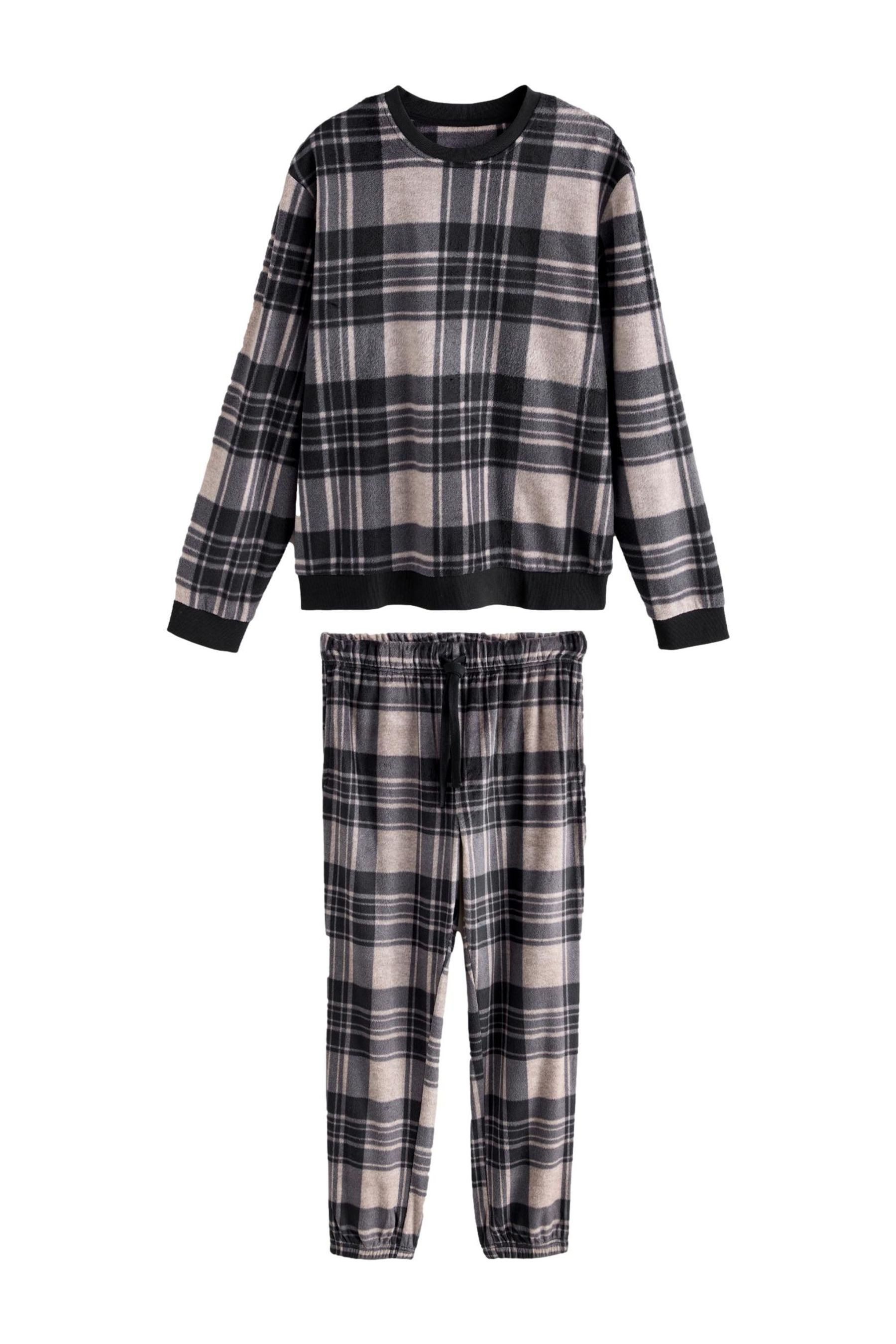 Next Pyjama Karierter Thermofleece-Schlafanzug (2 tlg) günstig online kaufen