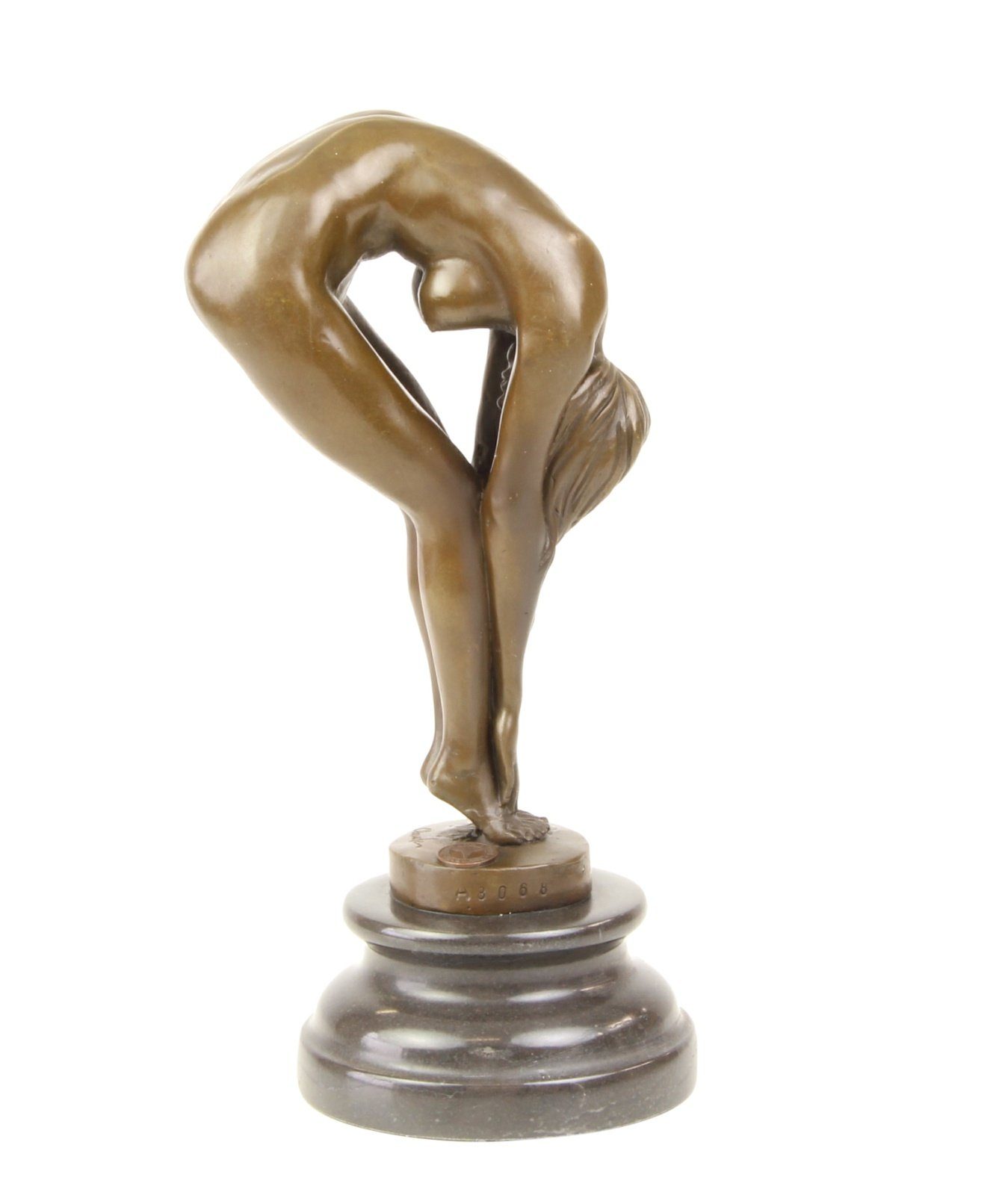 Skulptur Antik-Stil Bronze Kunst Bronzeskulptur erotische im Statu Aubaho Erotik Figur