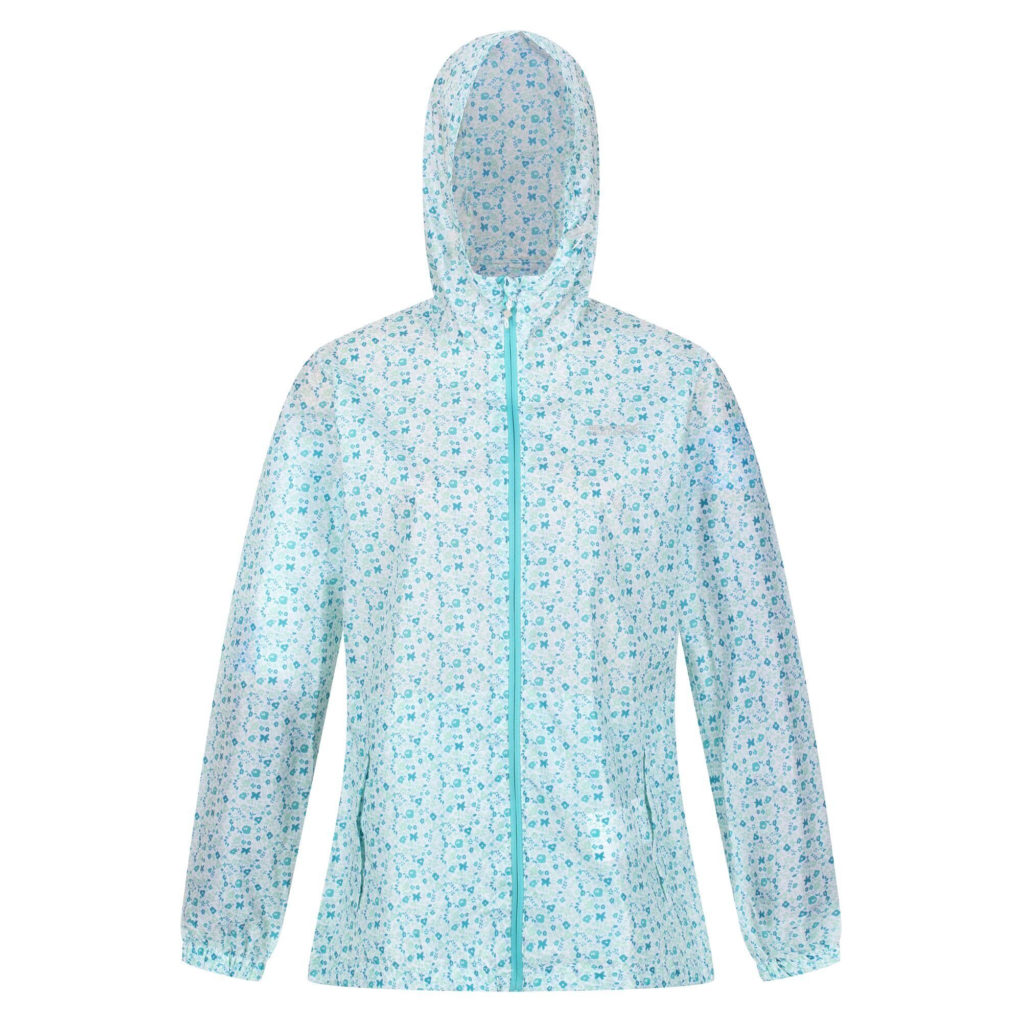 Regatta Regenjacke OceanWvDitsy mit Packbeutel Print