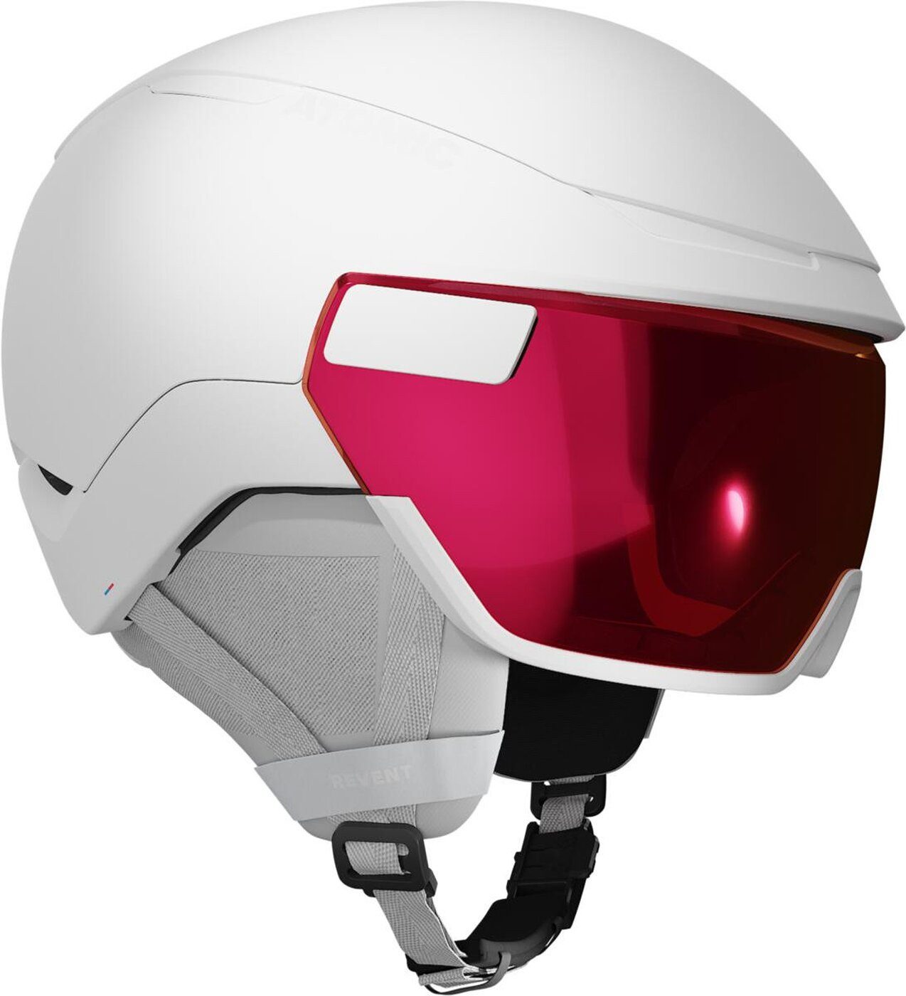 Skihelm REVENT GT AMID VISOR HD White 000