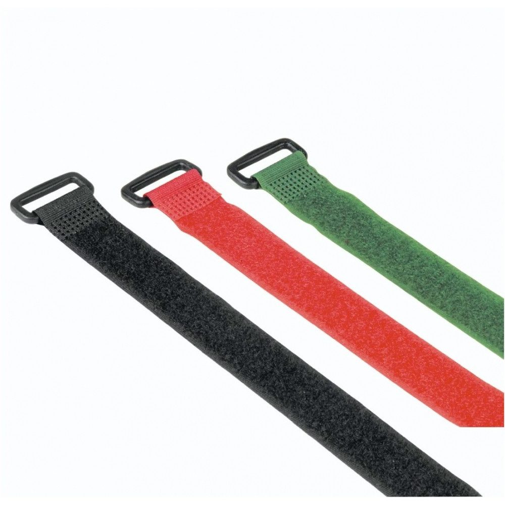 Hama Montagewerkzeug Hama Klett-Kabelbinder 20x250mm (9Stk) farbige Ösen.