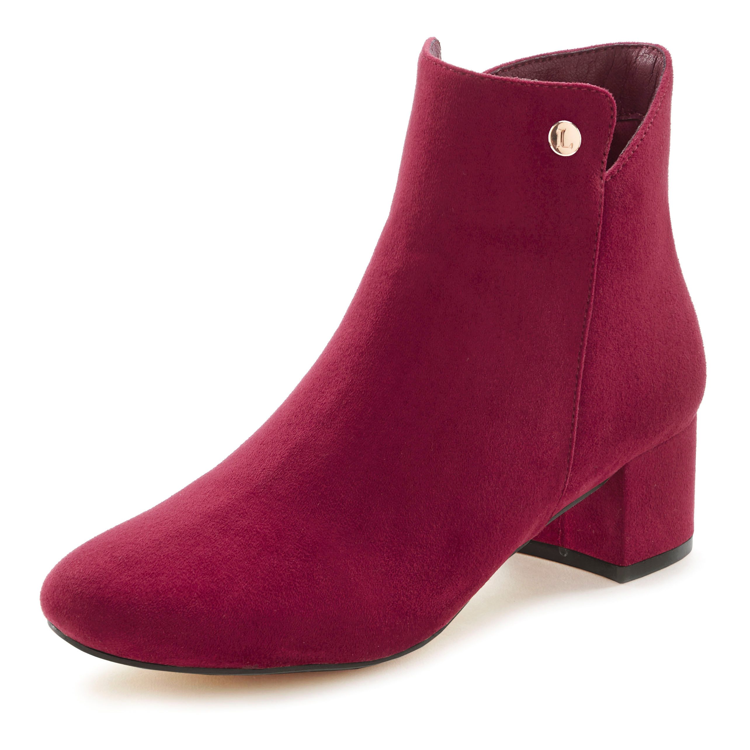 LASCANA Stiefelette mit bequemen Blockabsatz, Ankle günstig online kaufen