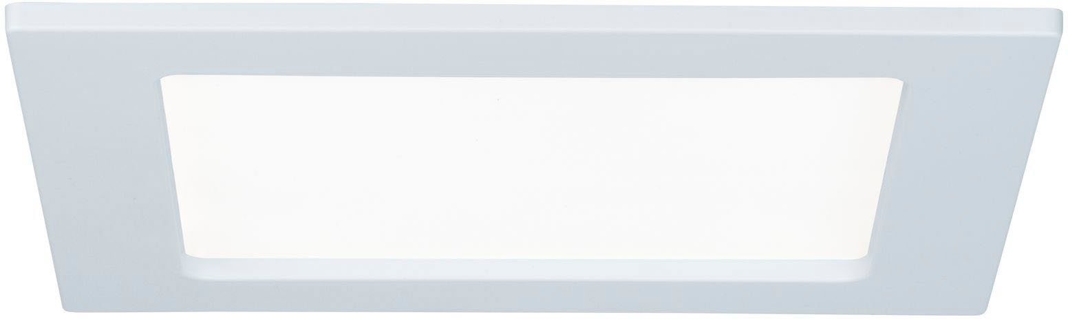 Paulmann LED Panel LED Einbaupanel eckig 165x165mm 12W 4.000K, LED fest integriert, Neutralweiß, LED Einbaupanel eckig 165x165mm 12W