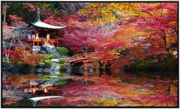 Papermoon Infrarotheizung Japanischer Garten, sehr angenehme Strahlungswärme
