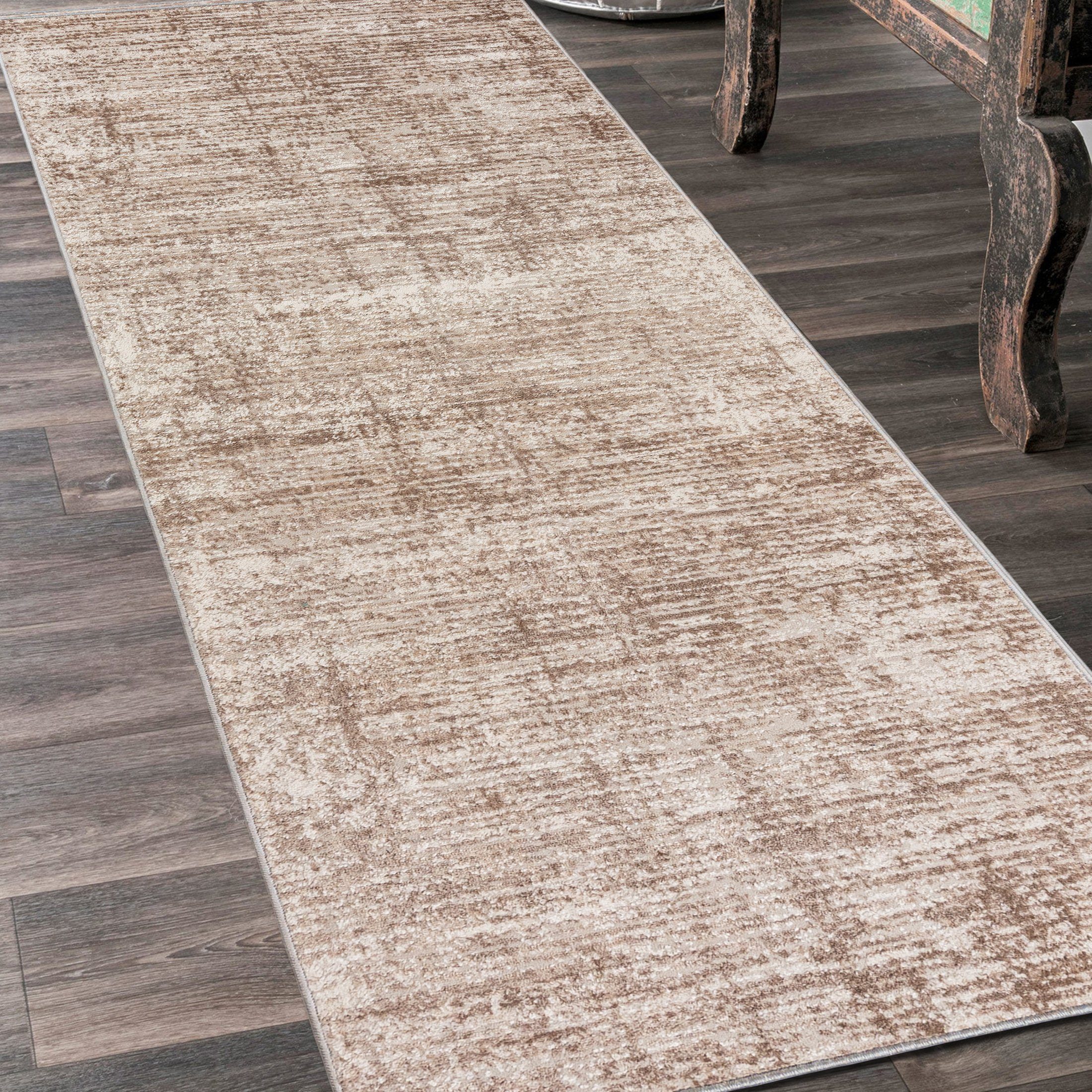 Mazovia Läufer Läufer FlurLäufer Modern für Vorzimmer Schlafzimmer - Abstrakt Muster, 60 x 100 cm, Kurzflor, Meterware – Bild 2 von 5