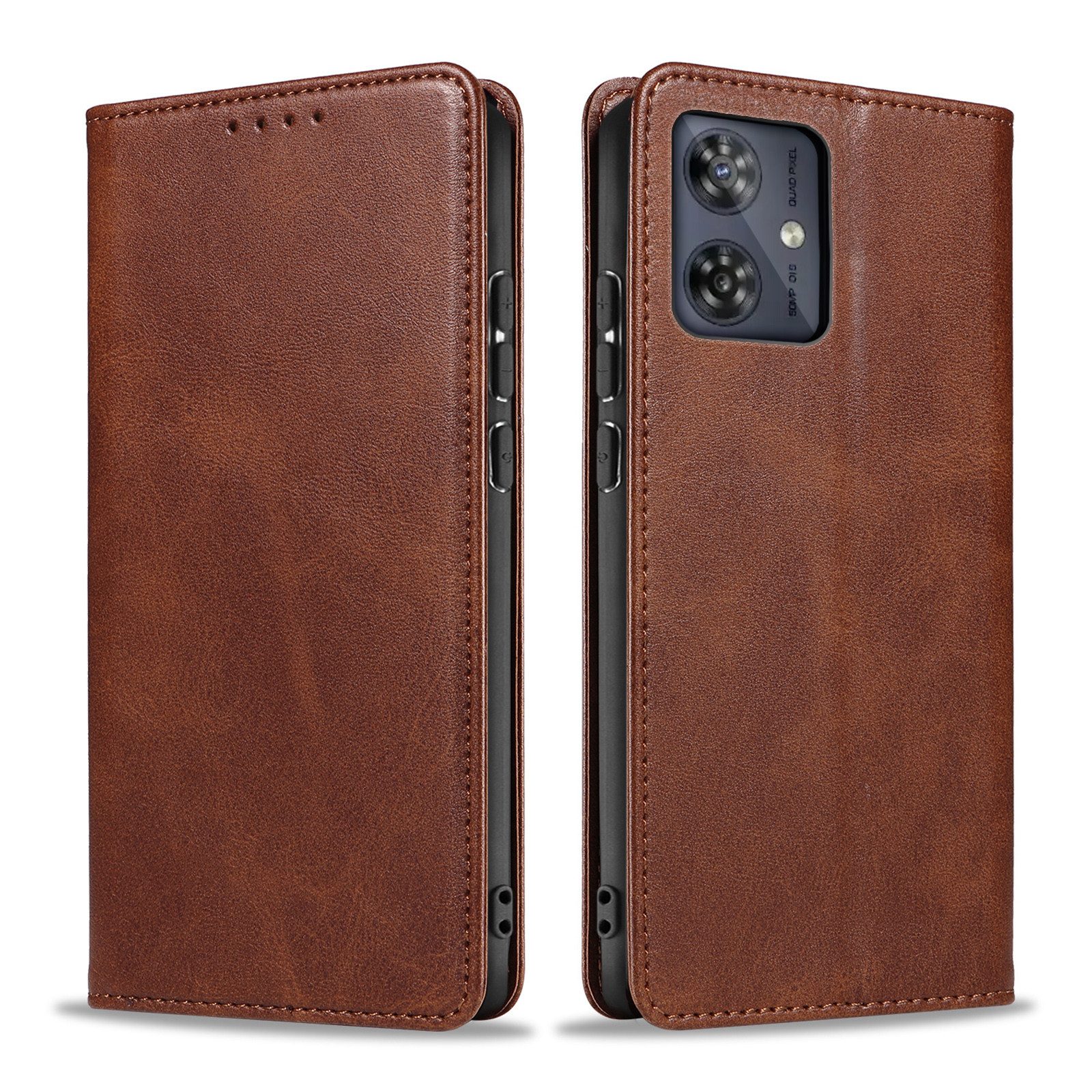 Tec-Expert Handyhülle Tasche Hülle für Motorola Moto G54 6.5 Zoll, 6.5 ", Cover Klapphülle Case mit Kartenfach Fliphülle aufstellbar