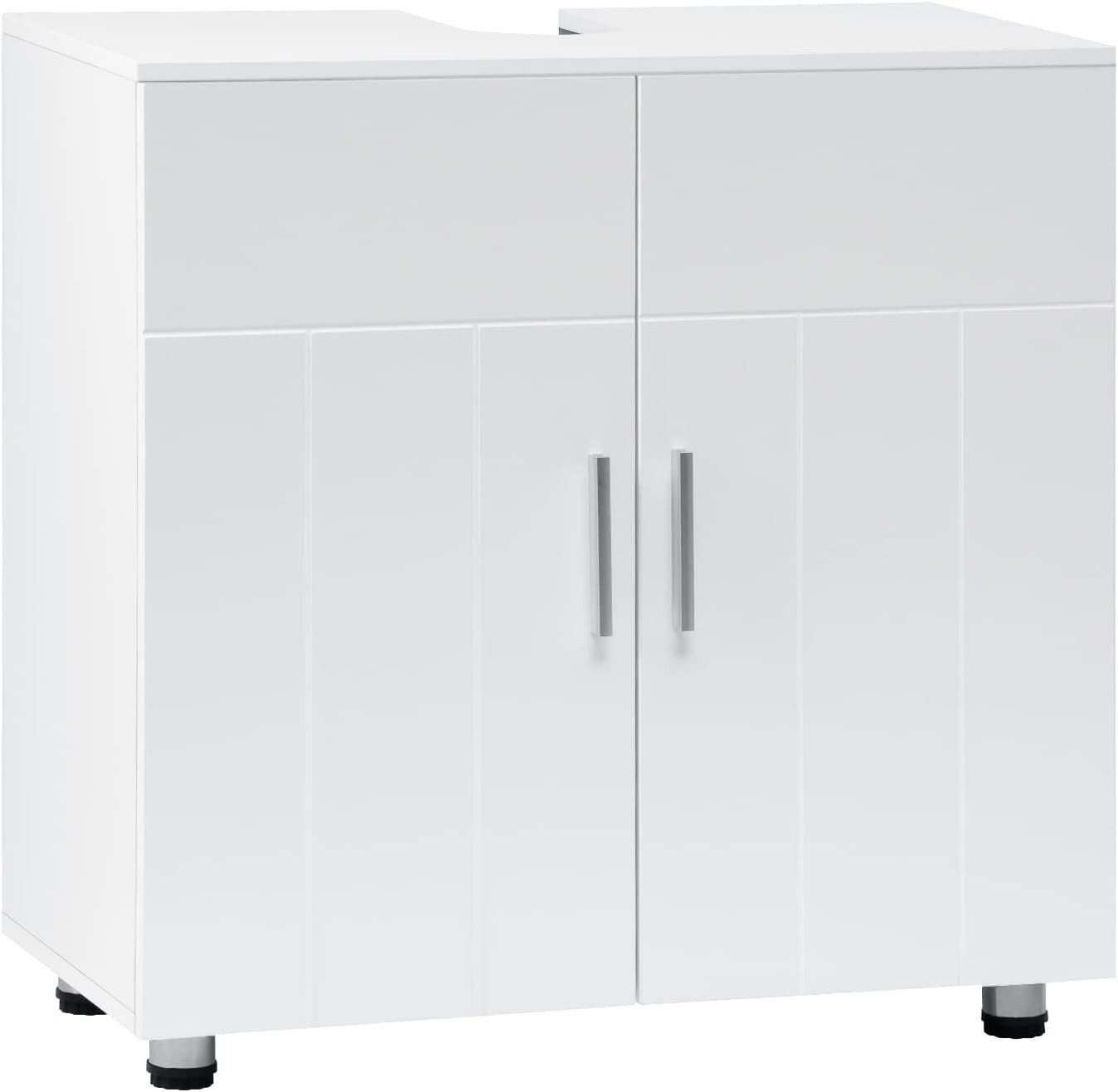 EUGAD Waschbeckenunterschrank (1-St) Landhausstil, MDF, 60x60x30 günstig online kaufen