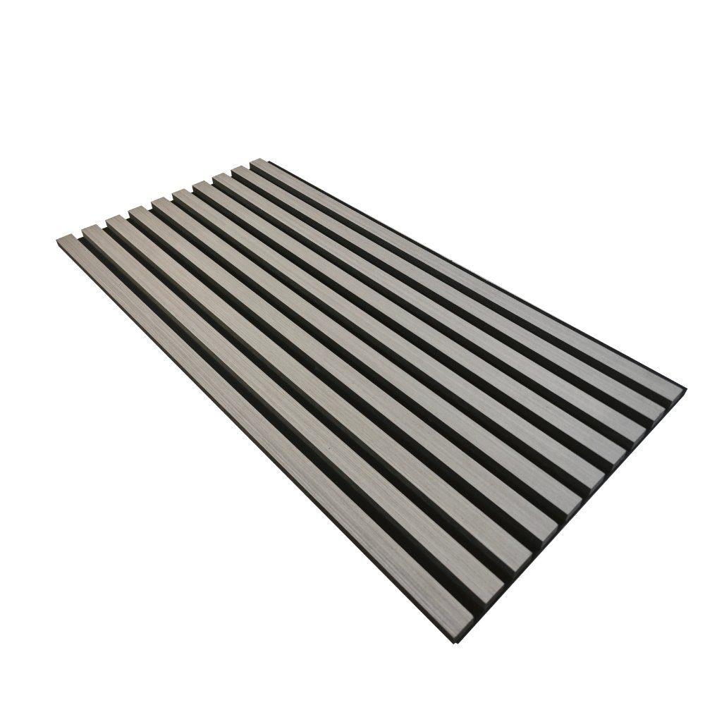 HOME DELUXE Wandpaneel Akustikpaneel / Lamellenwand SONIC, BxL: 40,00x80,00 cm, 0,32 qm, (Schalldämpfend, 3-tlg., Individuell kürzbar und zuschneidbar) Holzwand – Bild 4 von 4