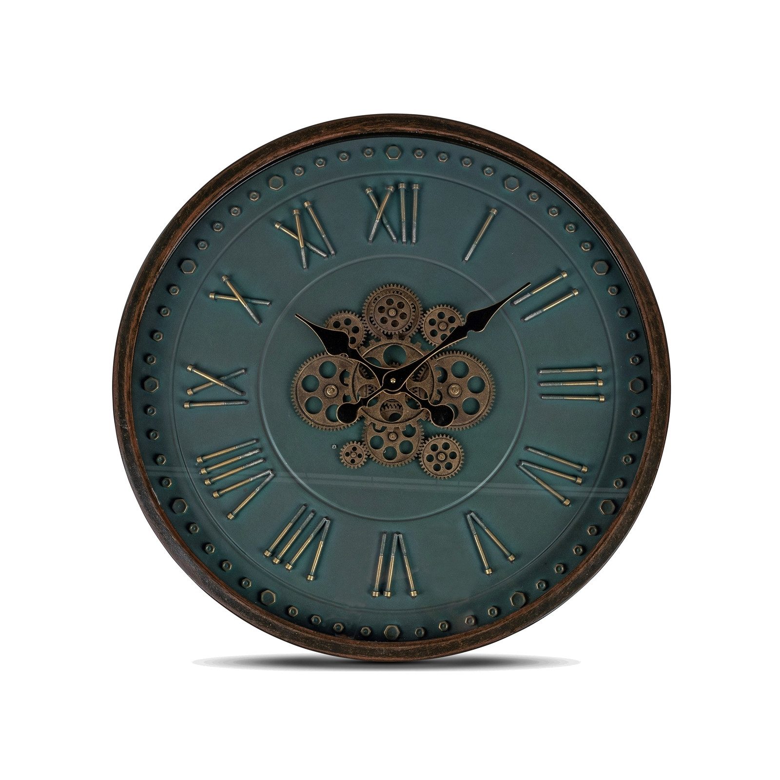 Wanduhr Wanduhr XXL Ø 66 cm Antik