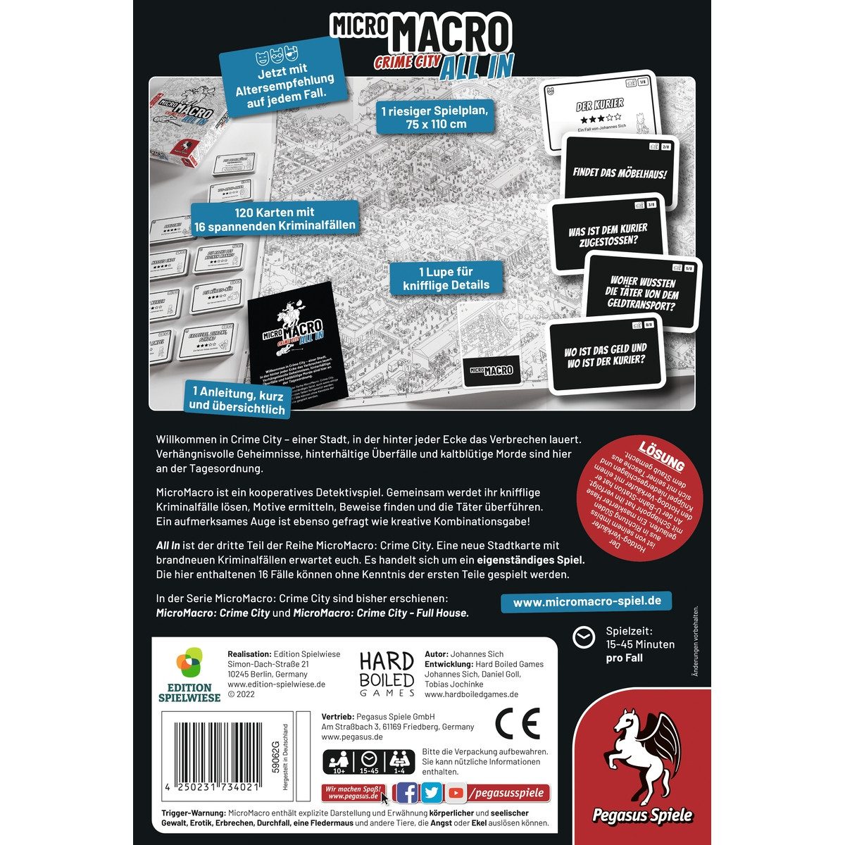 Pegasus Spiele Spiel Brettspiel MicroMacro