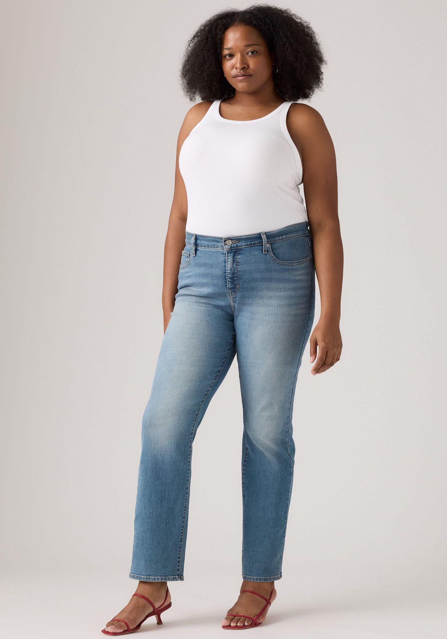 Levi's® Plus 5-Pocket-Jeans 314 PL SHAPING mit Stretchanteil – Bild 2 von 5