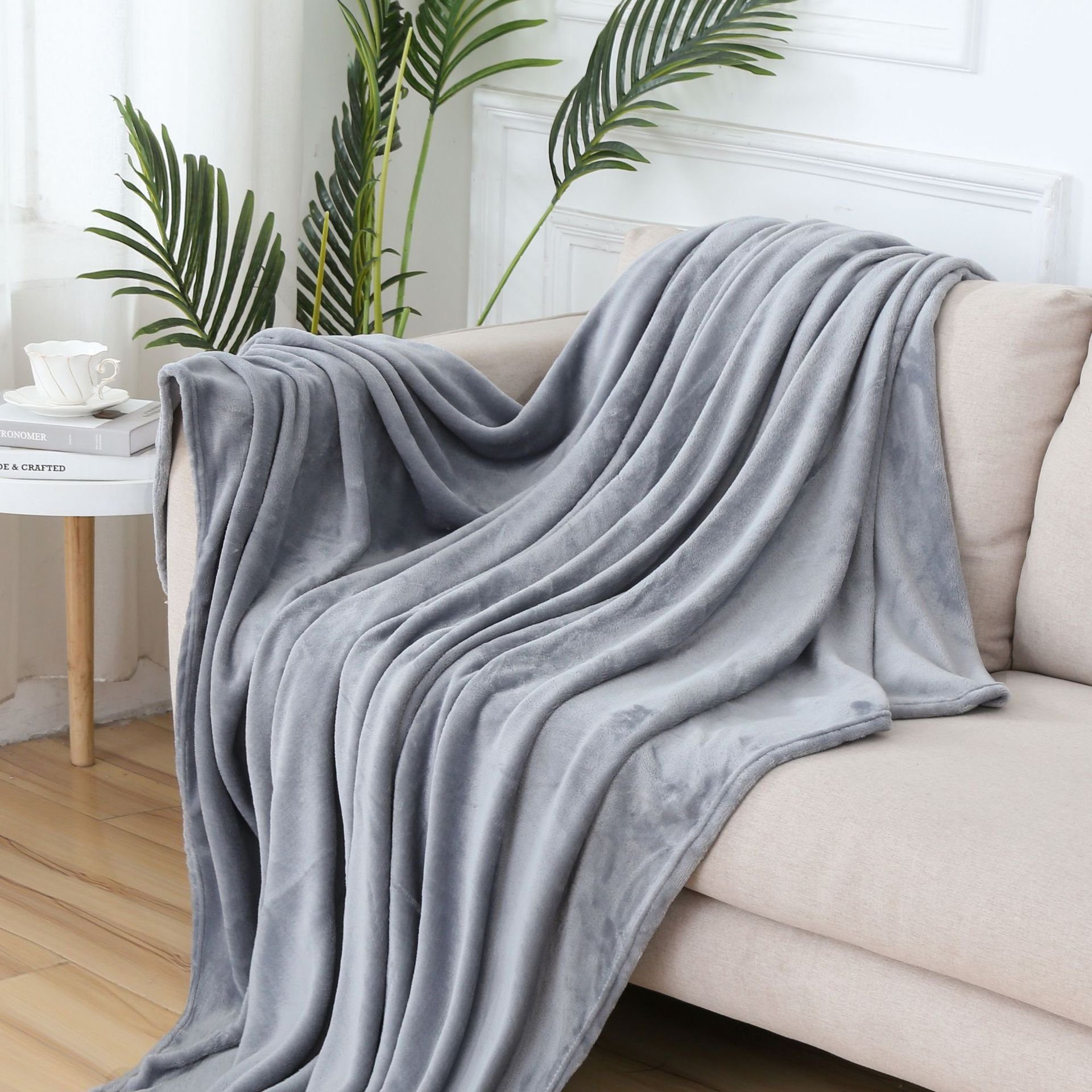 Wohndecke Flauschige Kuscheldecke mit weichem & wärmenden Fleece - Super So günstig online kaufen