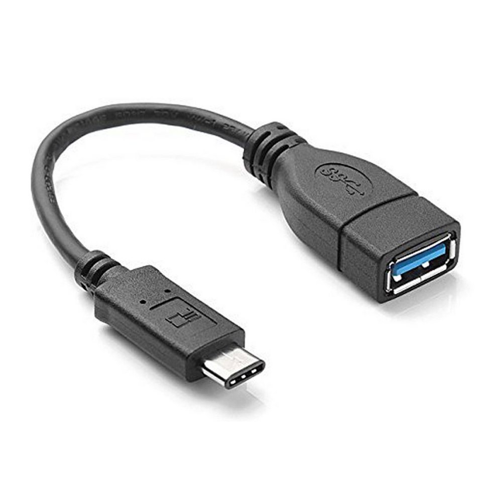 Bolwins H65 20cm USB-C Stecker auf USB 3.0 Buchse OTG Adapter für