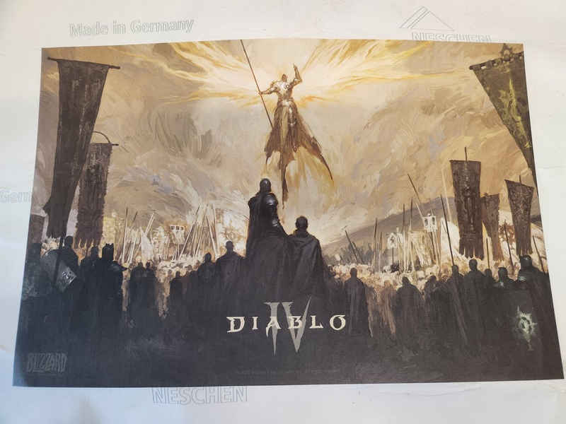 ACTIVISION BLIZZARD Poster Diablo 4 Poster 46cm x 35cm, 1