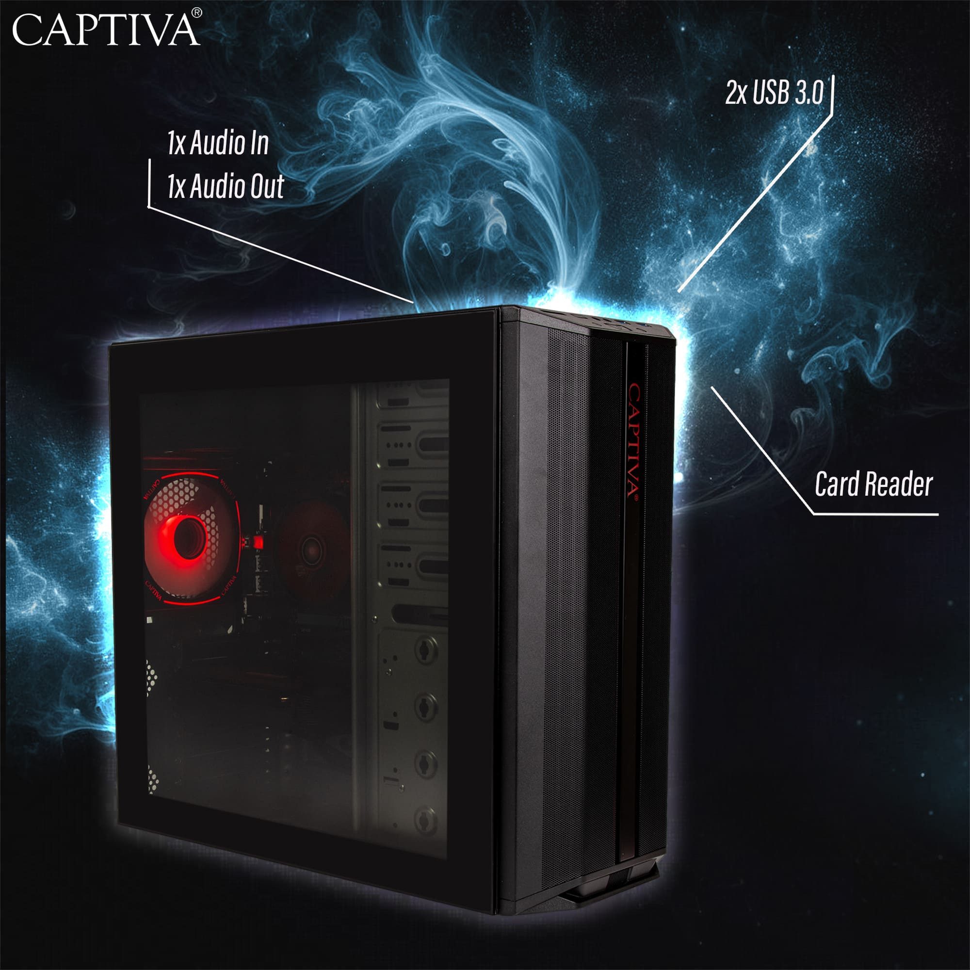 CAPTIVA Power Starter R80-021 TFT Bundle Business-PC-Komplettsystem (68,6", AMD Ryzen 7 Ryzen 7 5700G, Radeon Graphics, 16 GB RAM, 1000 GB SSD)