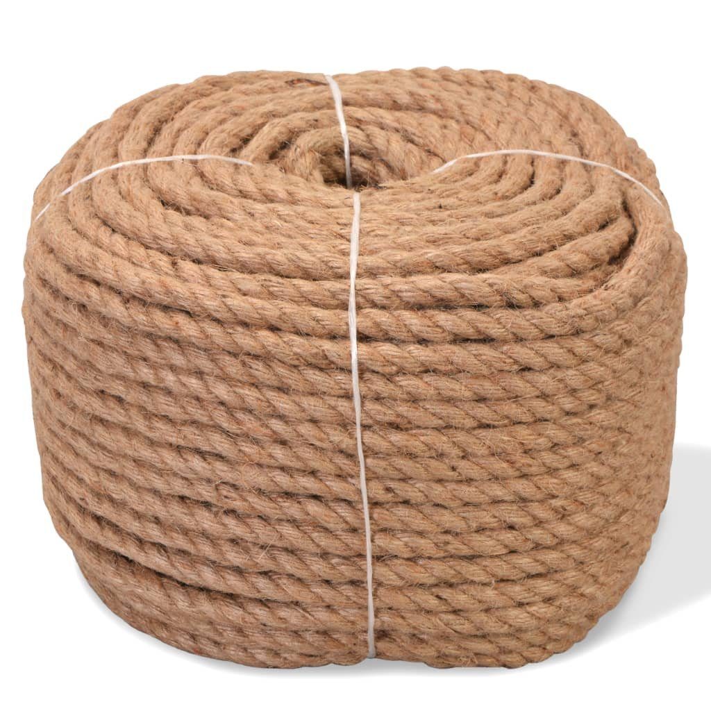 vidaXL Seil Seil 100% Jute 10 mm 100 m (1-tlg)