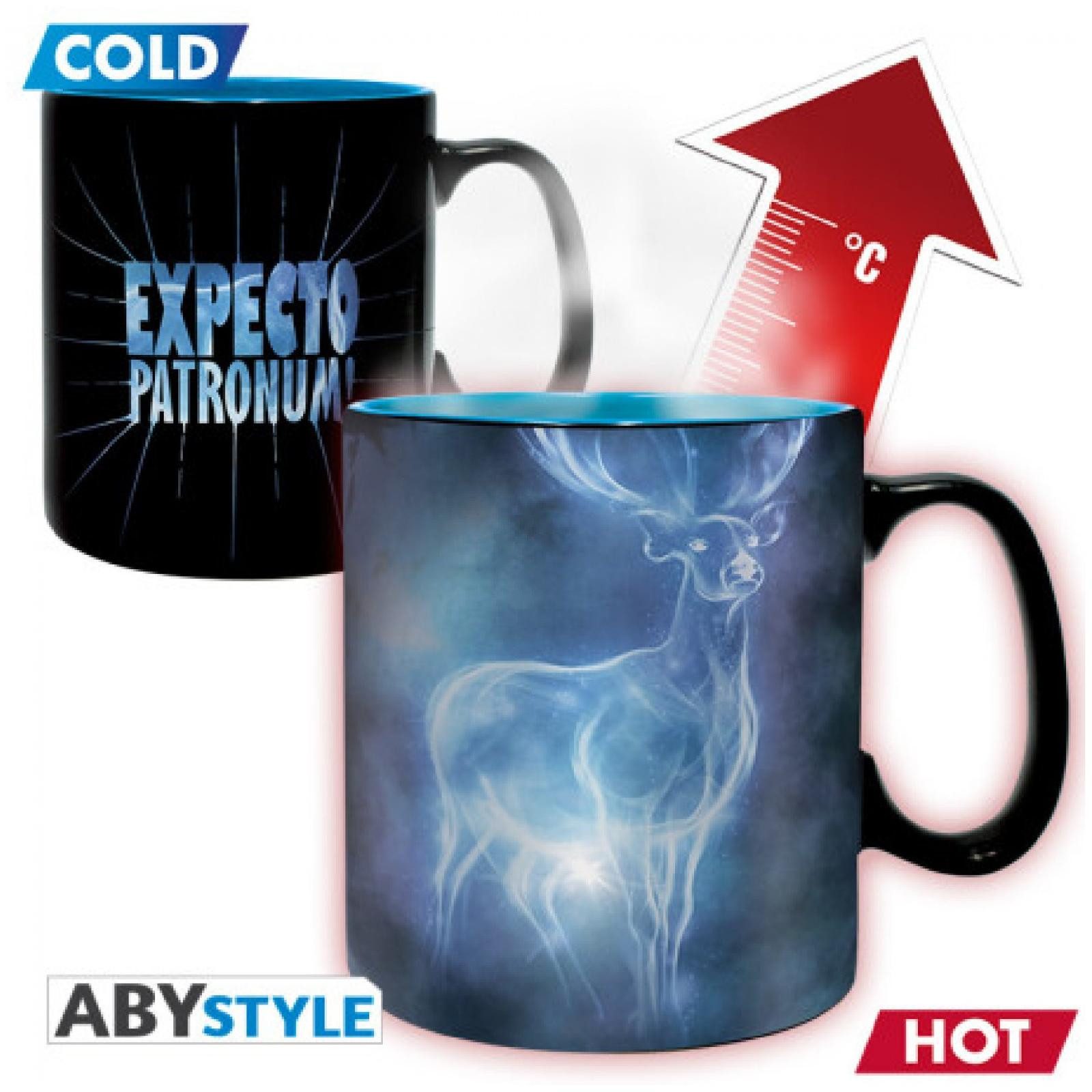 ABYstyle Tasse HARRY POTTER - Tasse Heat Change - 460 ml - Patronus