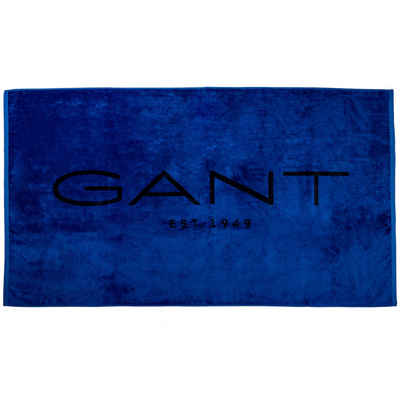 Gant Saunatuch Strandtuch - GANT EST.1949 BEACH TOWEL, Duschtuch, Frottier