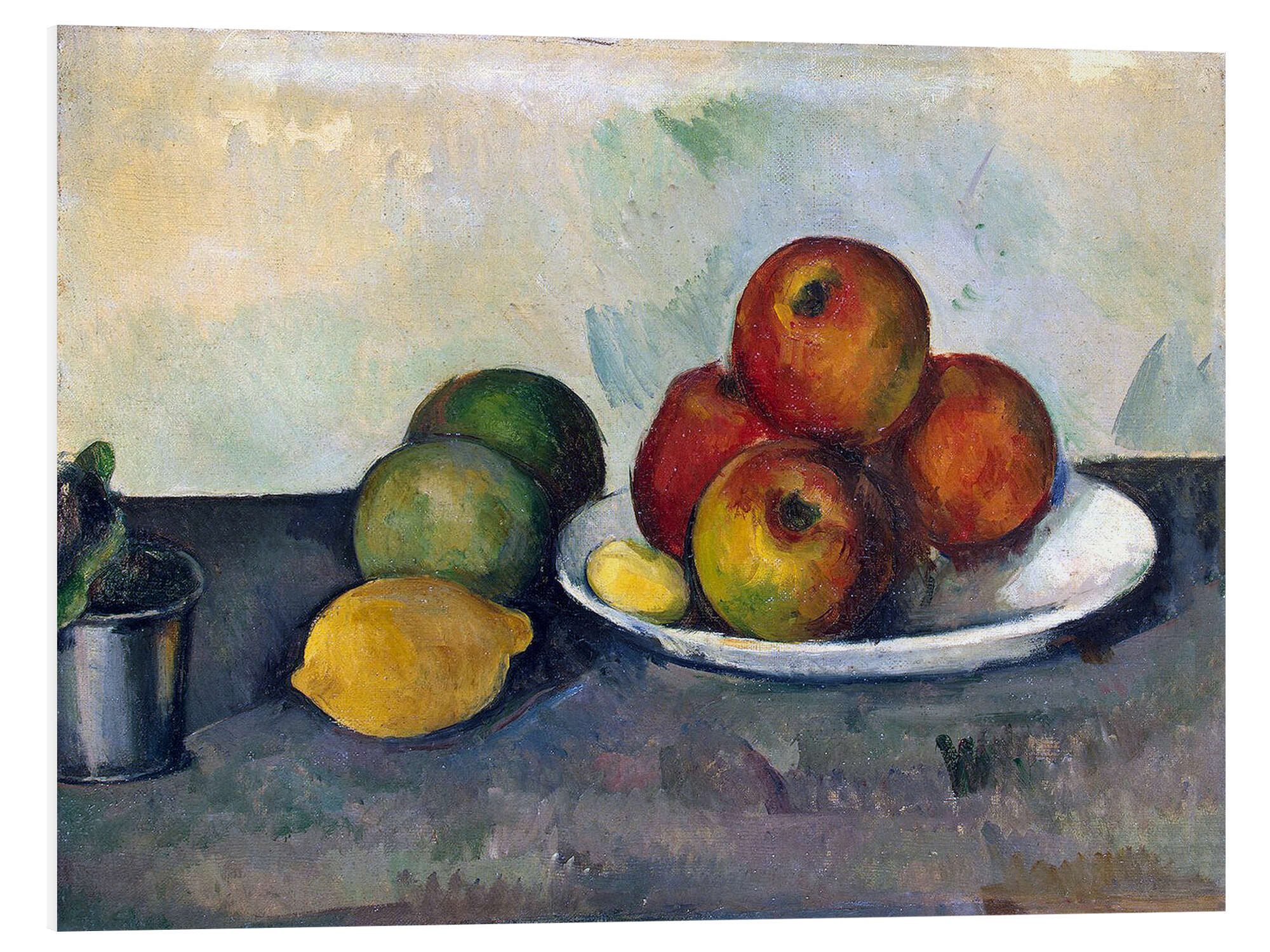 Posterlounge Forex-Bild Paul Cézanne, Äpfel, Malerei