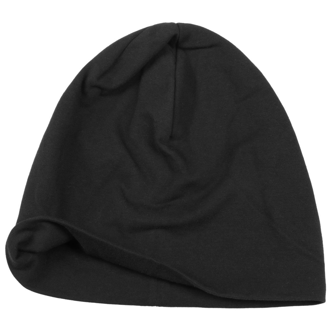 Atlantis schwarz Sommermütze (1-St) Beanie Oversize