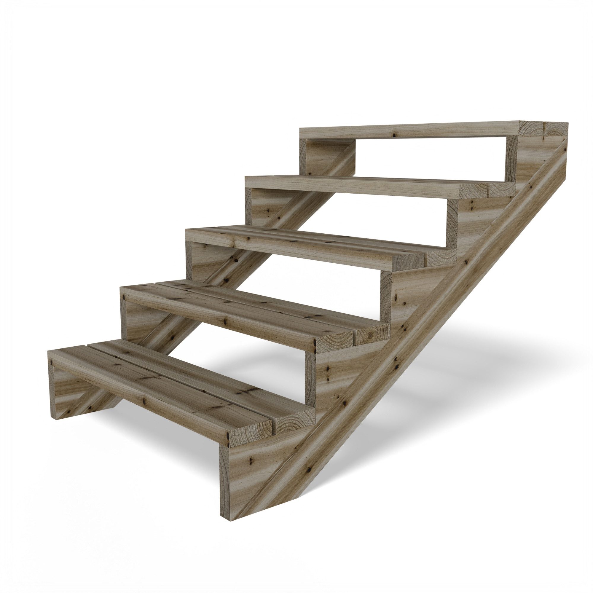 Gartenwelt Riegelsberger Außentreppe Terrassentreppe Kiefer kesseldruckimpr günstig online kaufen