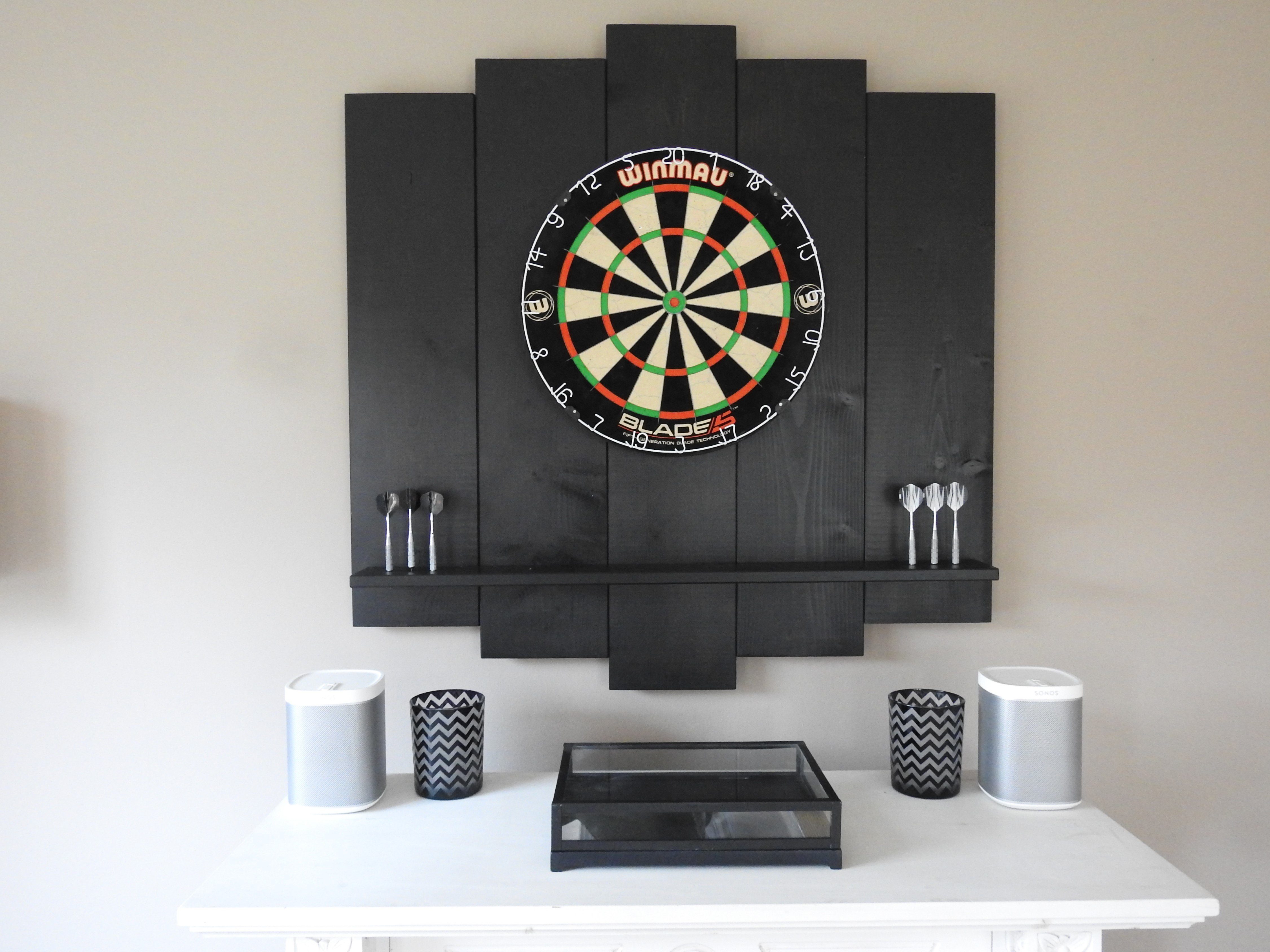 Dartscheibe WOODEN Dartboard Surround