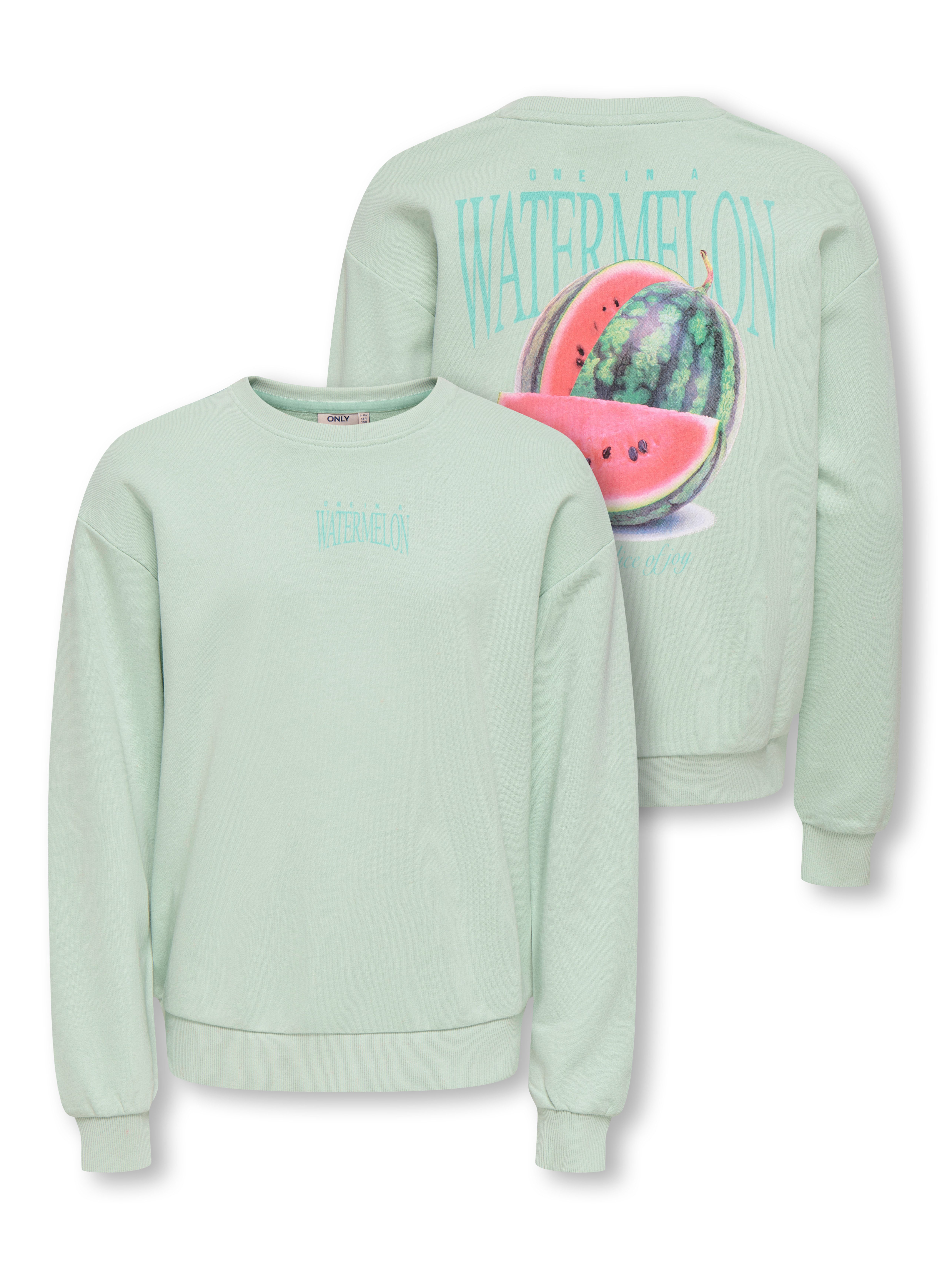 KIDS ONLY Sweatshirt KOGPHILEA LIFE L/S LOOSE UB VD SWT Baumwollmischung, regular fit