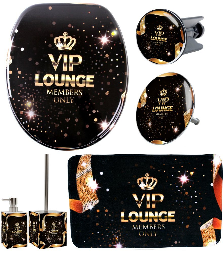 Sanilo Badaccessoire-Set 6-teilig VIP Lounge, WC-Sitz günstig online kaufen