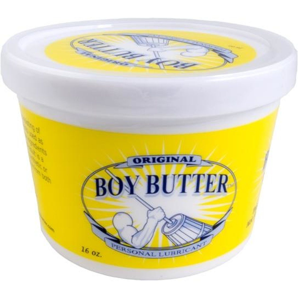 Kokosnussölbasis, 473 Original Boy ml Boy Gleitmittel Butter Butter Gleitgel auf