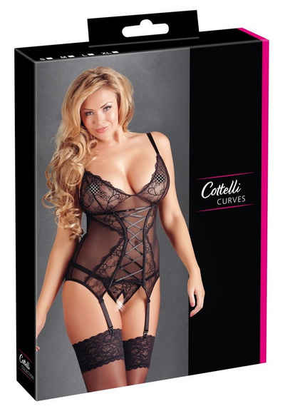 Cottelli CURVES Hemdbody Cottelli CURVES - Strapshemd XL