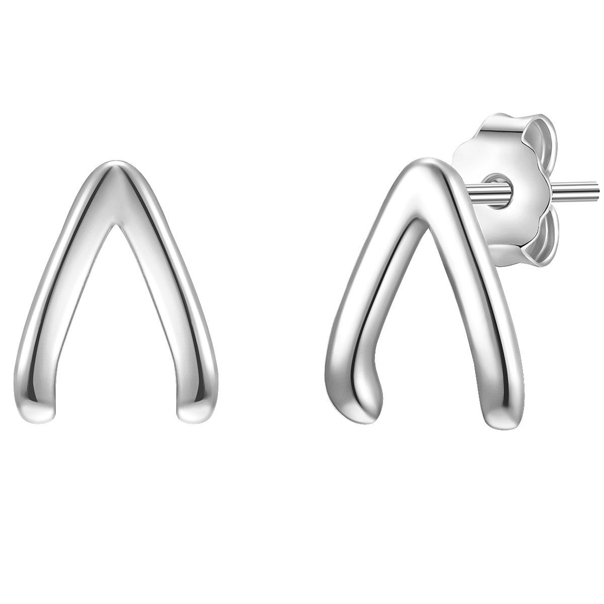 Paar Ohrstecker silber