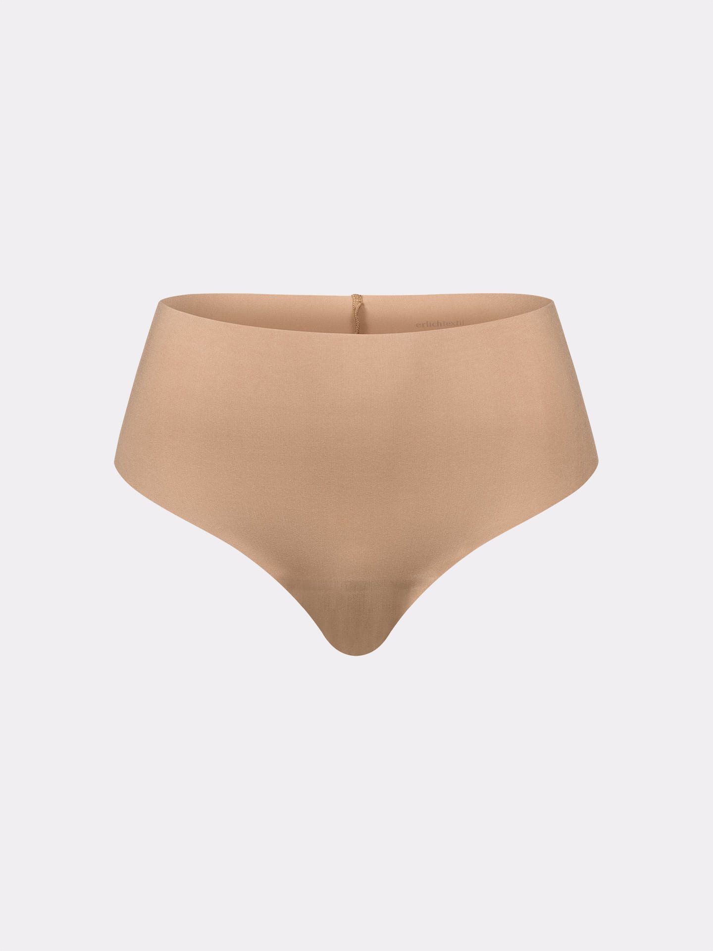 Erlich Textil Slip CASUAL COTTON HIGH WAIST BRAZIL STRING IM 3er PACK (3-St)