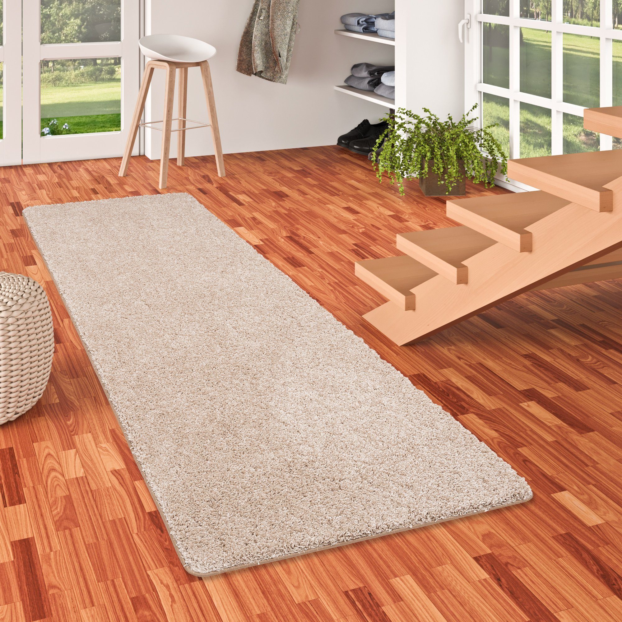 Snapstyle Hochflor-Teppich Luxus Hochflor Langflor Läufer günstig online kaufen