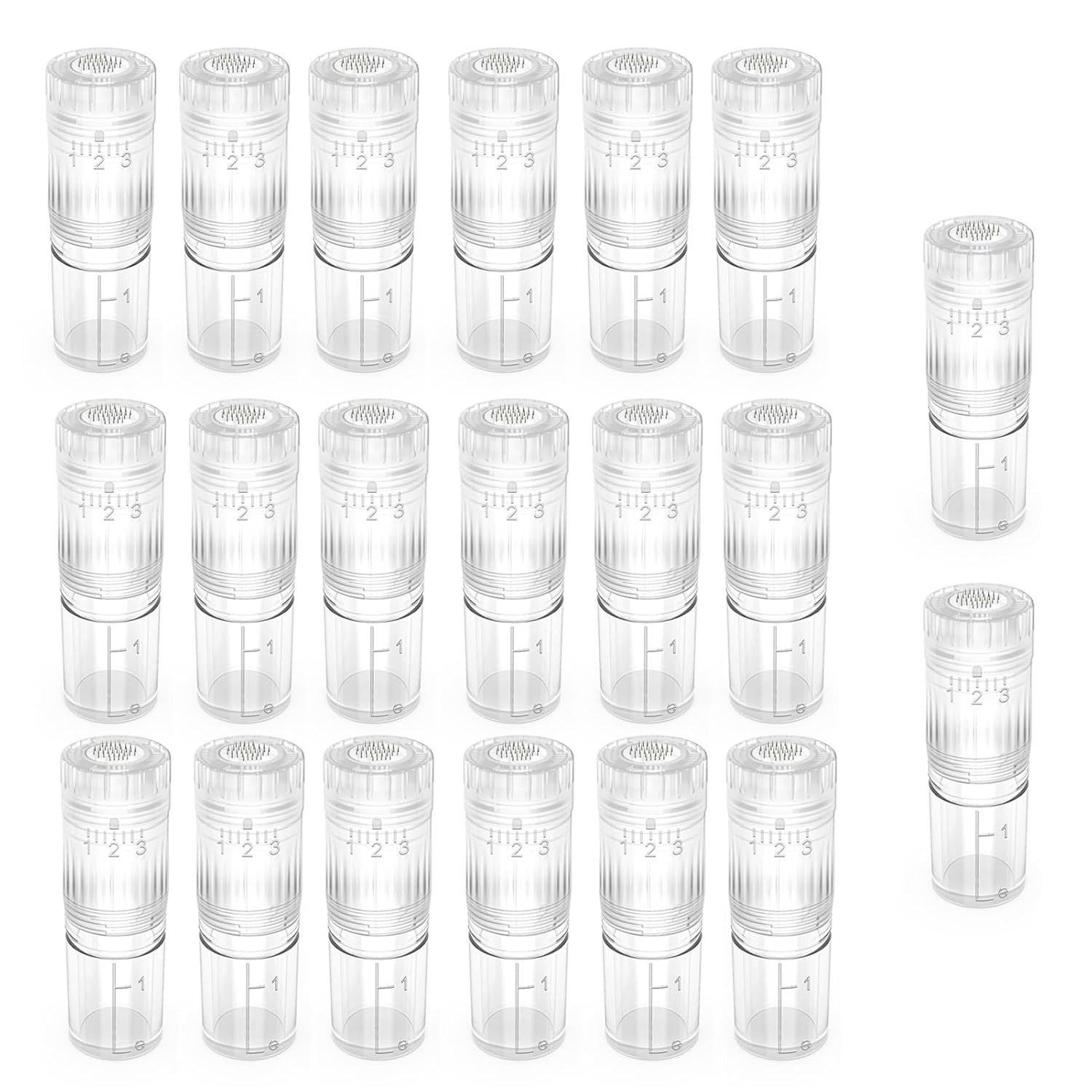 COOL-i ® Dermaroller Microneedling Pen mit Serum-Auftrag – Kabelloser, 5 Stufen, Serum gleichmäßig auf Gesicht und Körper auftragen.A3