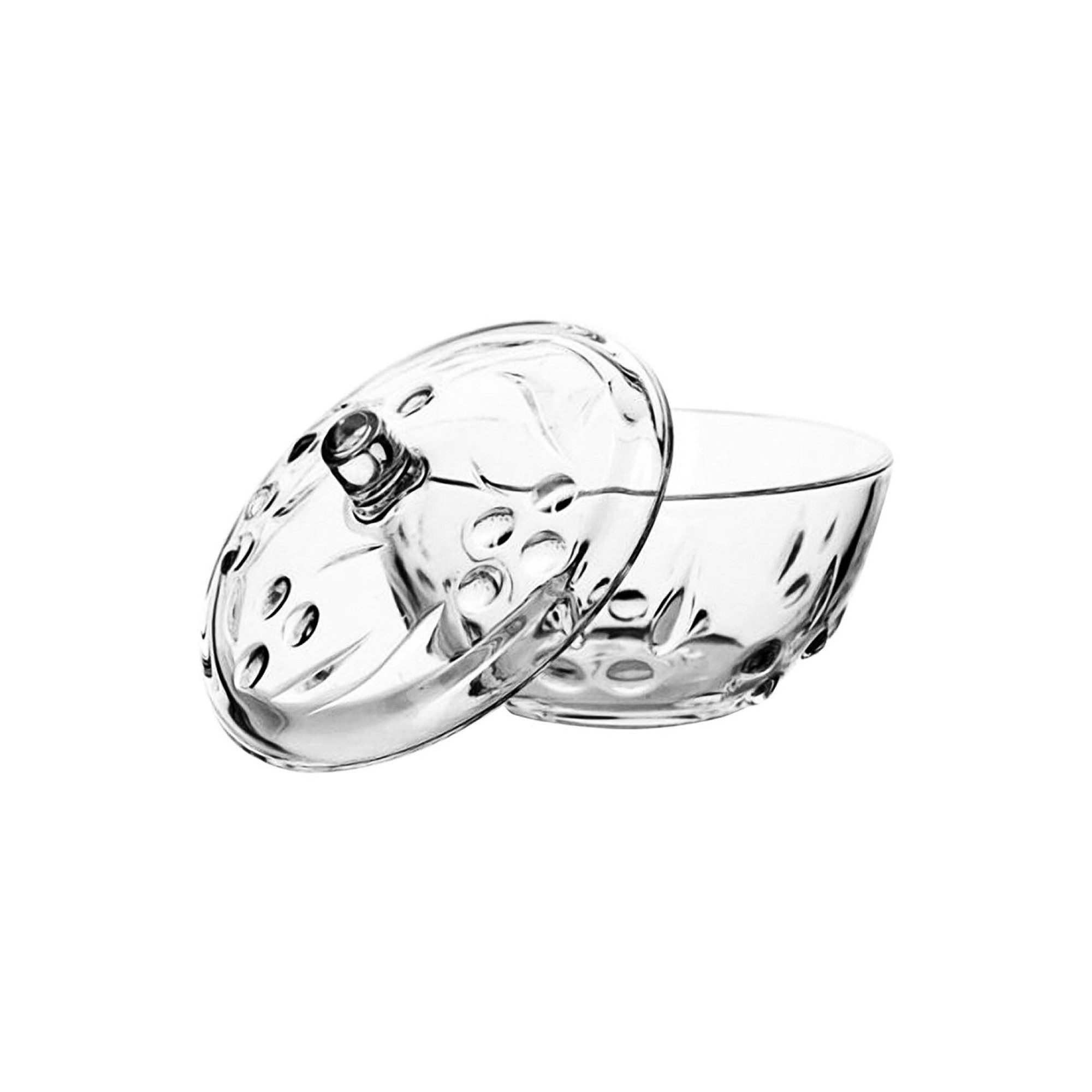 Pasabahce Vorratsglas Zuckerschale perla Candy 140mm Behälter mit Deckel