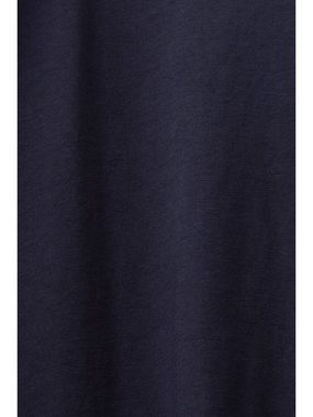 Esprit T-Shirt T-Shirt mit V-Ausschnitt aus Bio-Baumwolle (1-tlg)