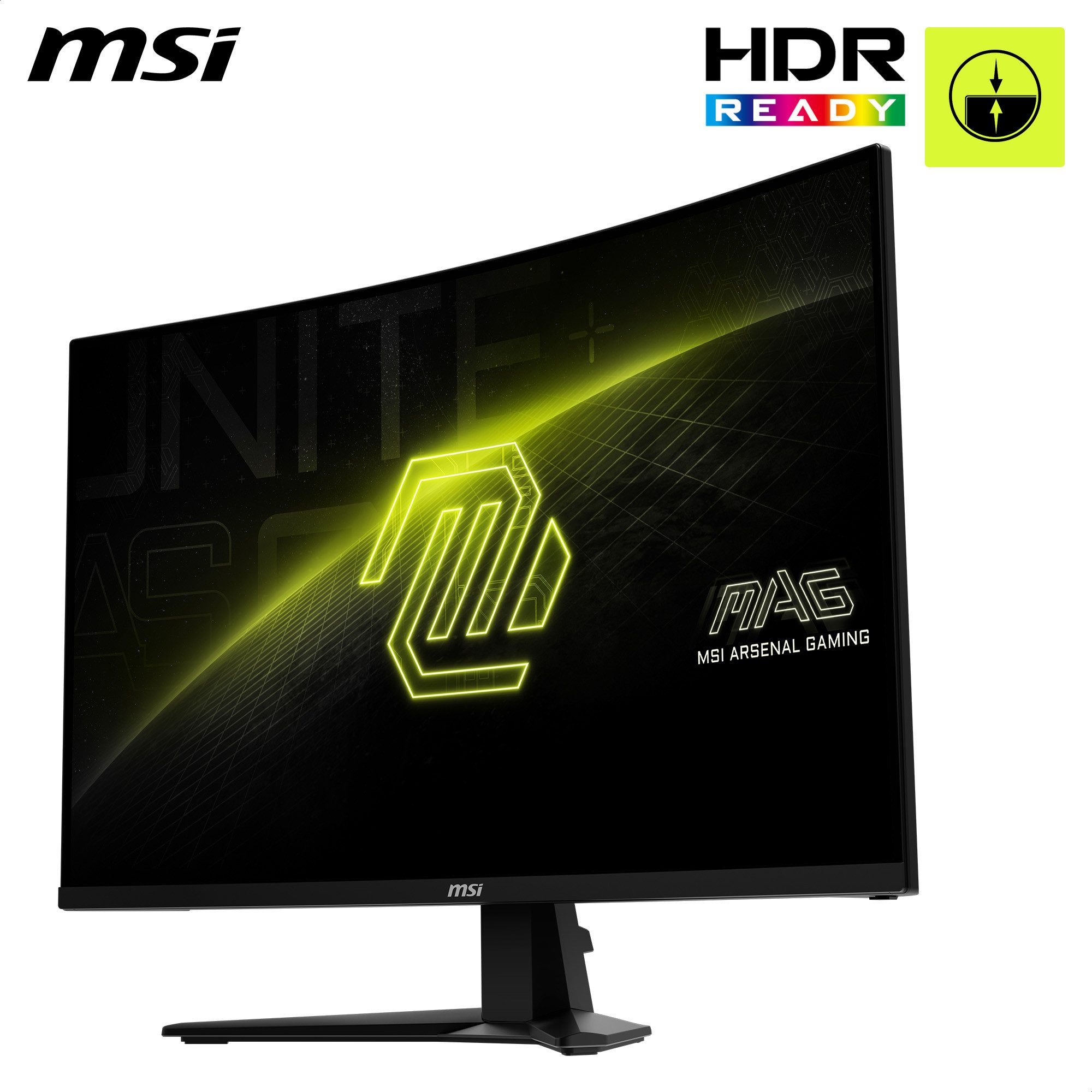 MSI MAG 32C6X Curved-Gaming-Monitor (80 cm/32 ", 1920 x 1080 px, Full HD, 1 ms Reaktionszeit, 250 Hz, VA LED, 3 Jahre Herstellergarantie)