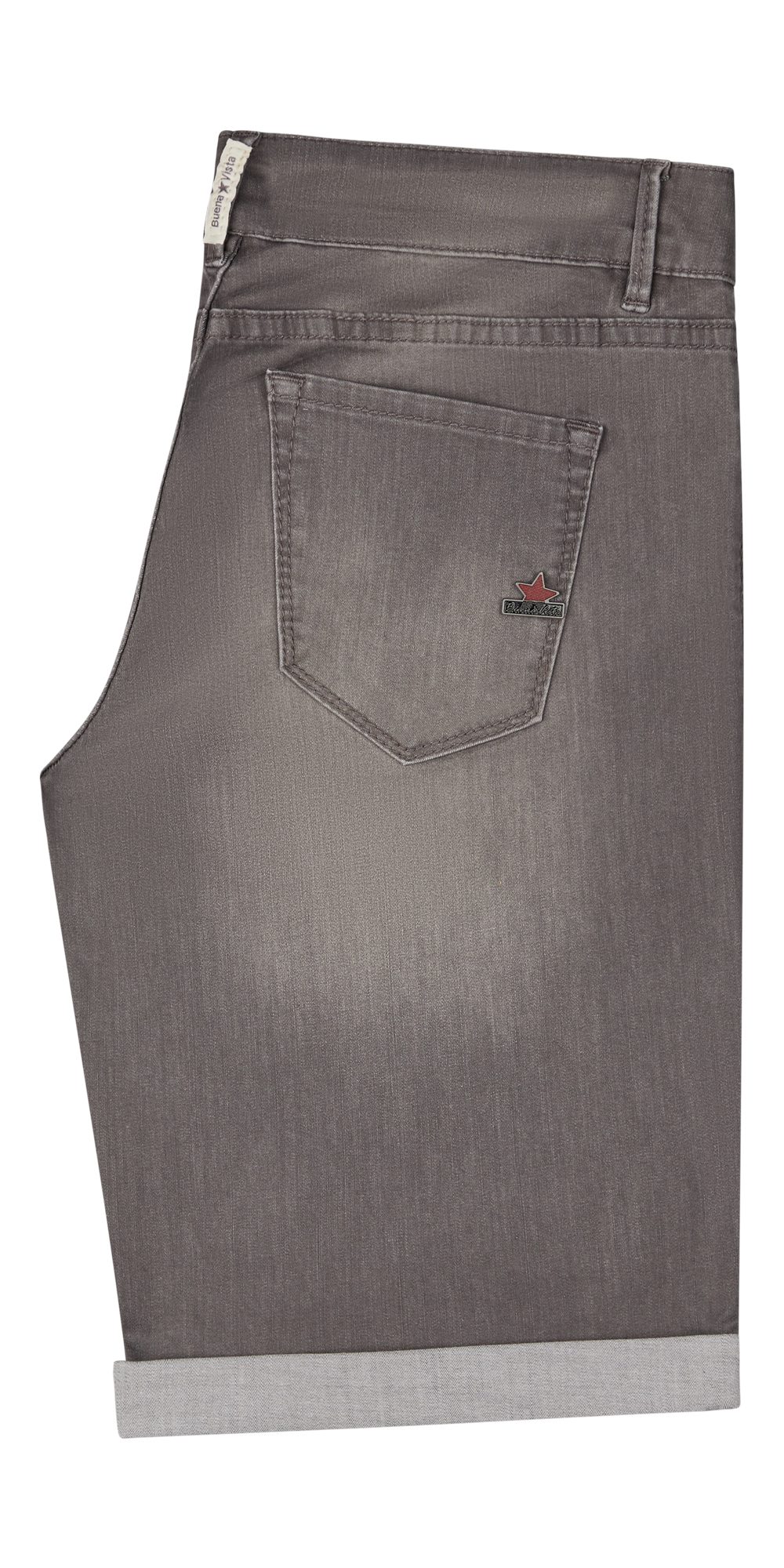 Buena Vista Stretch-Jeans BUENA VISTA ITALY SHORT grey denim 888 B5876 694.4777 - Stretch Denim