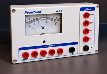 PeakTech Spannungsprüfer PeakTech P 3296: Analog Voltmeter ~ 1000V AC/DC, (1 St)