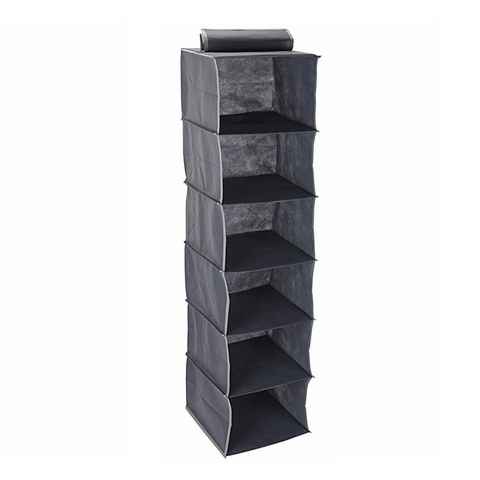 Storage solutions Hängeregal flexibles Hängereal - Organiser - mit 6 Fächern - 30 x 30 x 120 cm
