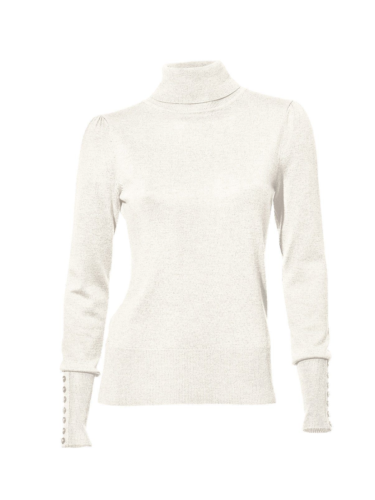 ASHLEY BROOKE by Heine Rollkragenpullover, Angenehmer Feinstrick mit