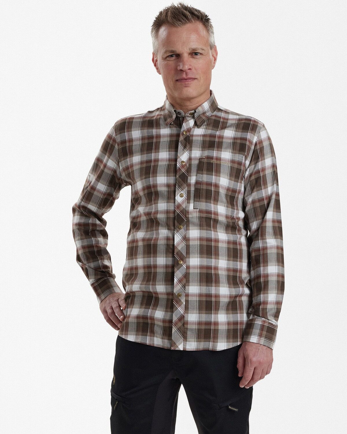 Deerhunter Langarmhemd Hemd Silas
