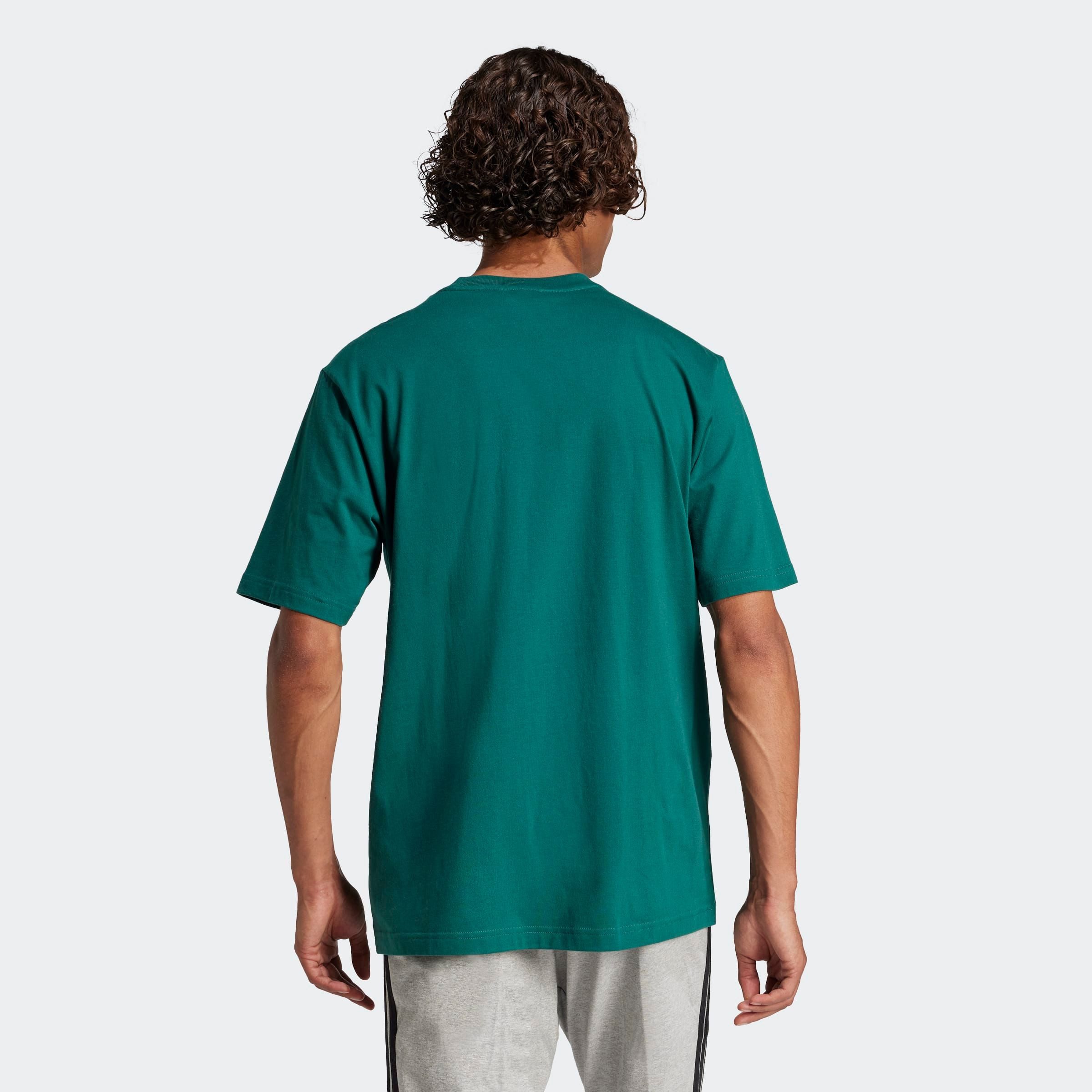 adidas Sportswear T-Shirt M LIN SJ T überschnittene Schultern, Kurzarmdesign, aus Baumwolljersey