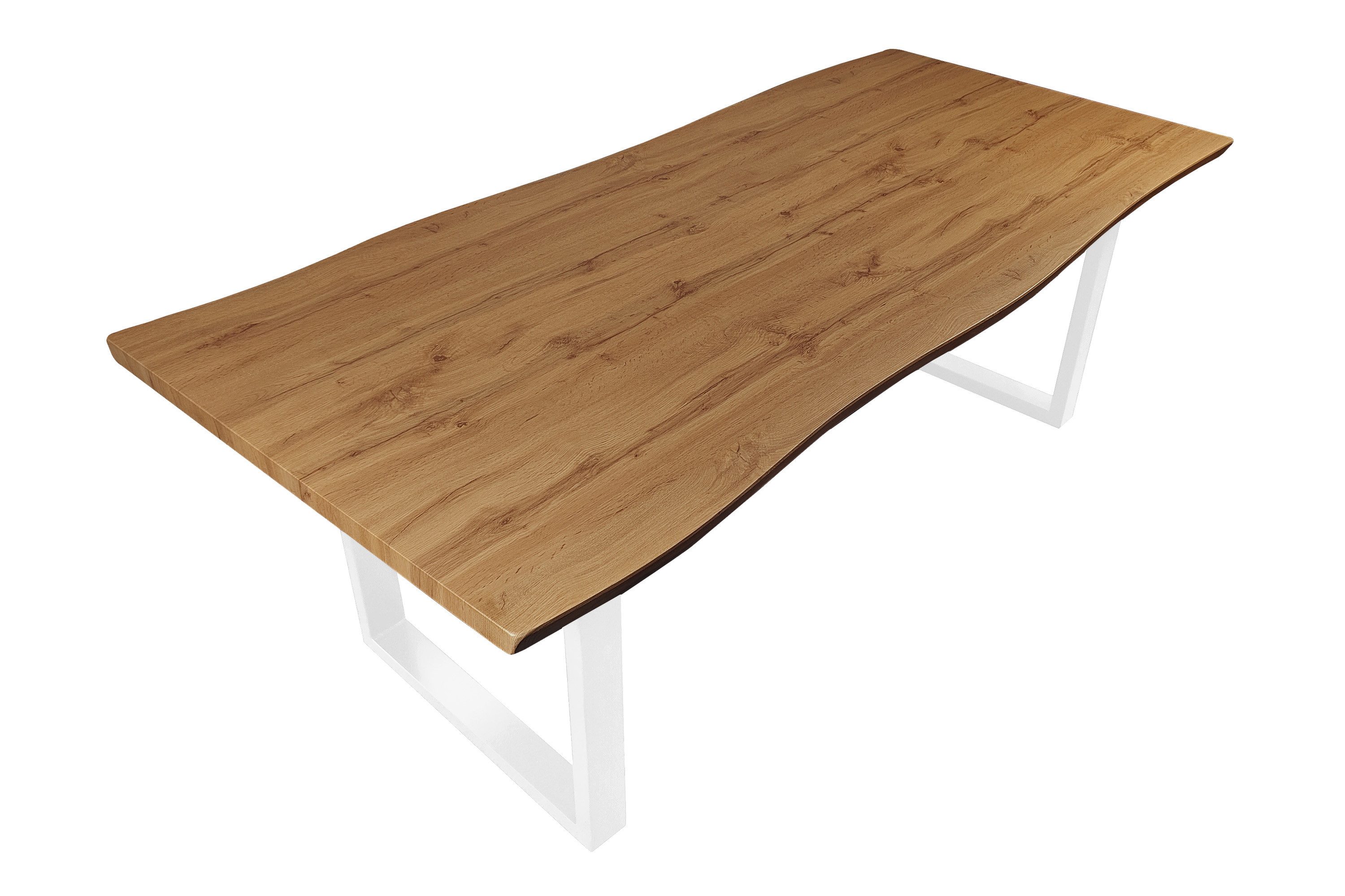 Loreno® Esstisch Josy, Holz Wildeiche-Optik, Baumkante, günstig online kaufen