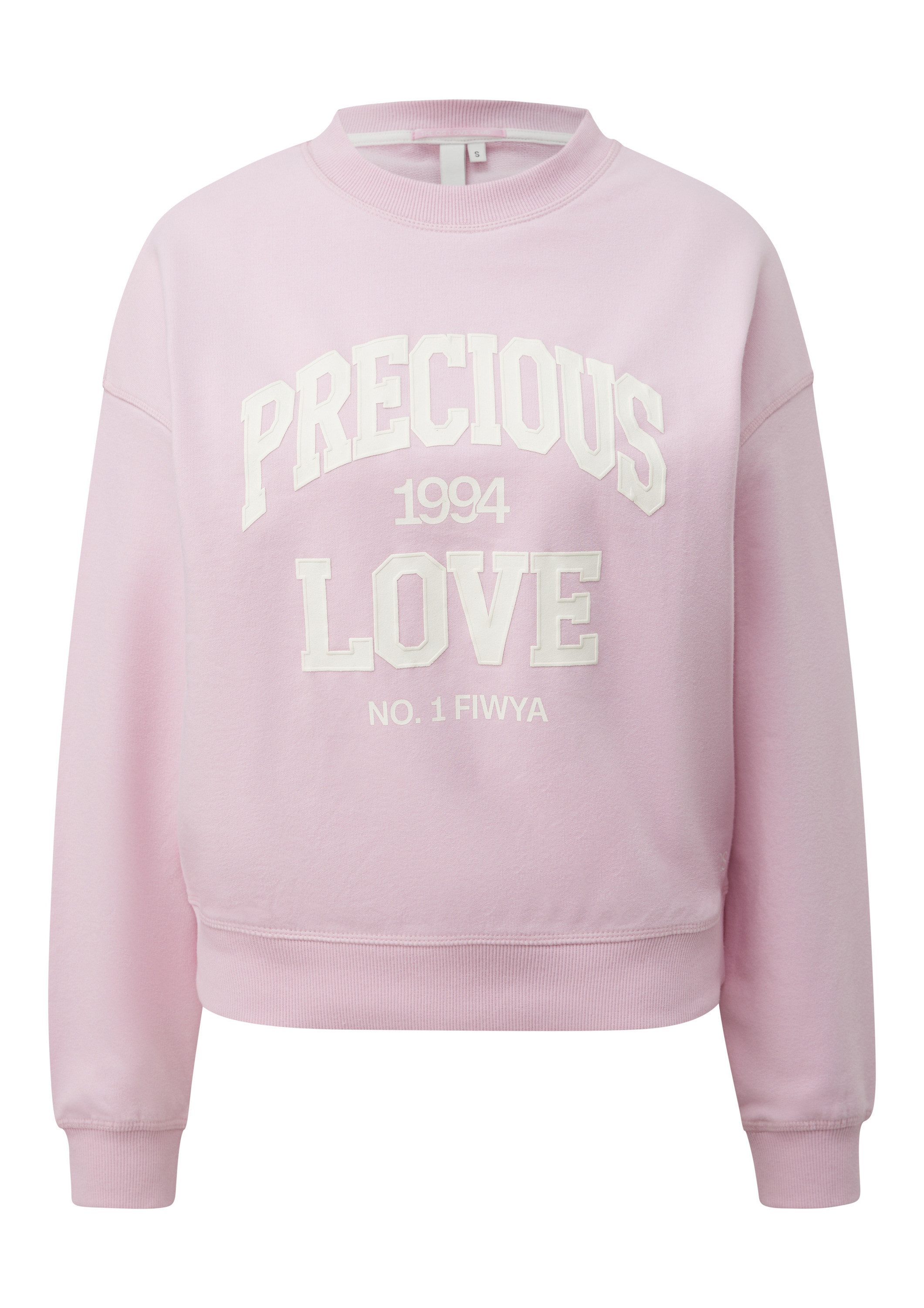 QS Sweatshirt Sweatshirt Sweatshirt mit Print günstig online kaufen