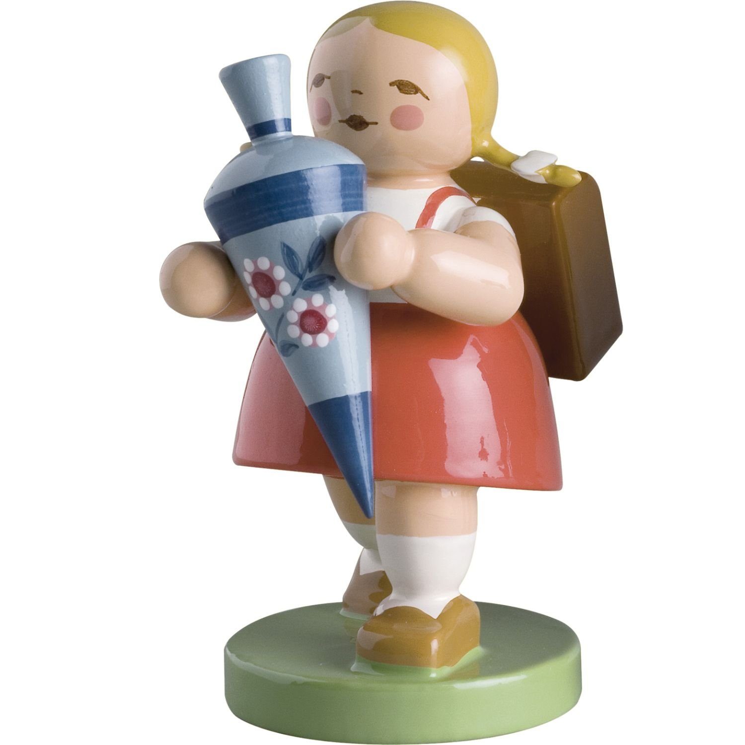 Wendt & Kühn Sammelfigur Schulmädchen mit Zöpfen 5241/6