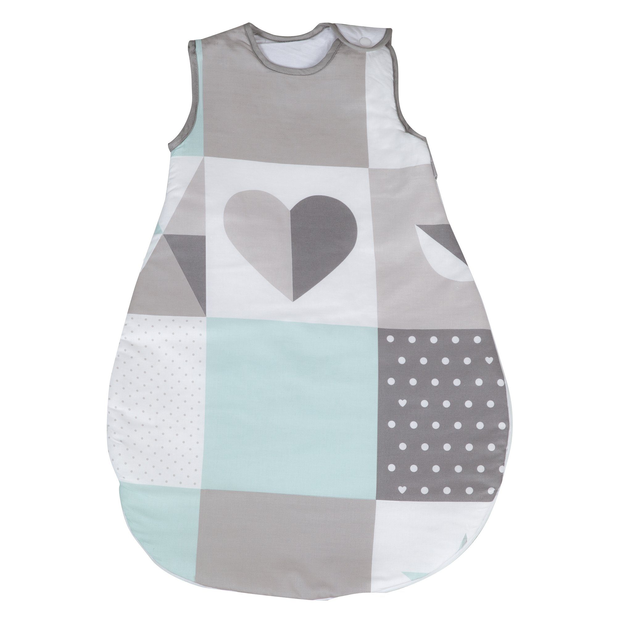 roba® Babyschlafsack aus atmungsaktiver Baumwolle, ganzjährig nutzbar, unisex