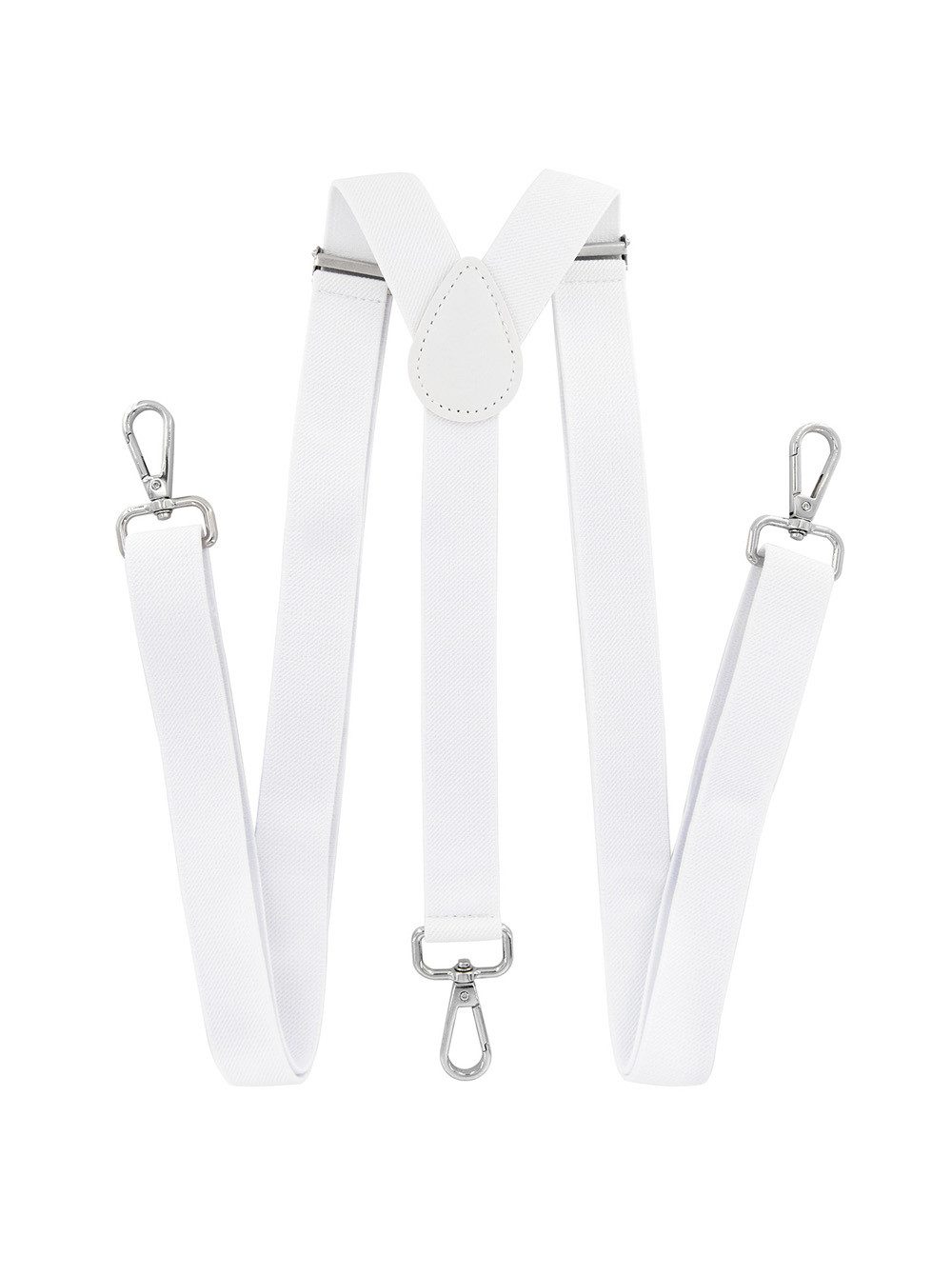 axy Подтяжки Herren Подтяжки 3 robusten Karabiner Verschluss 2,5 cm breit Y-Form verstellbar und elastisch 120cm Lang